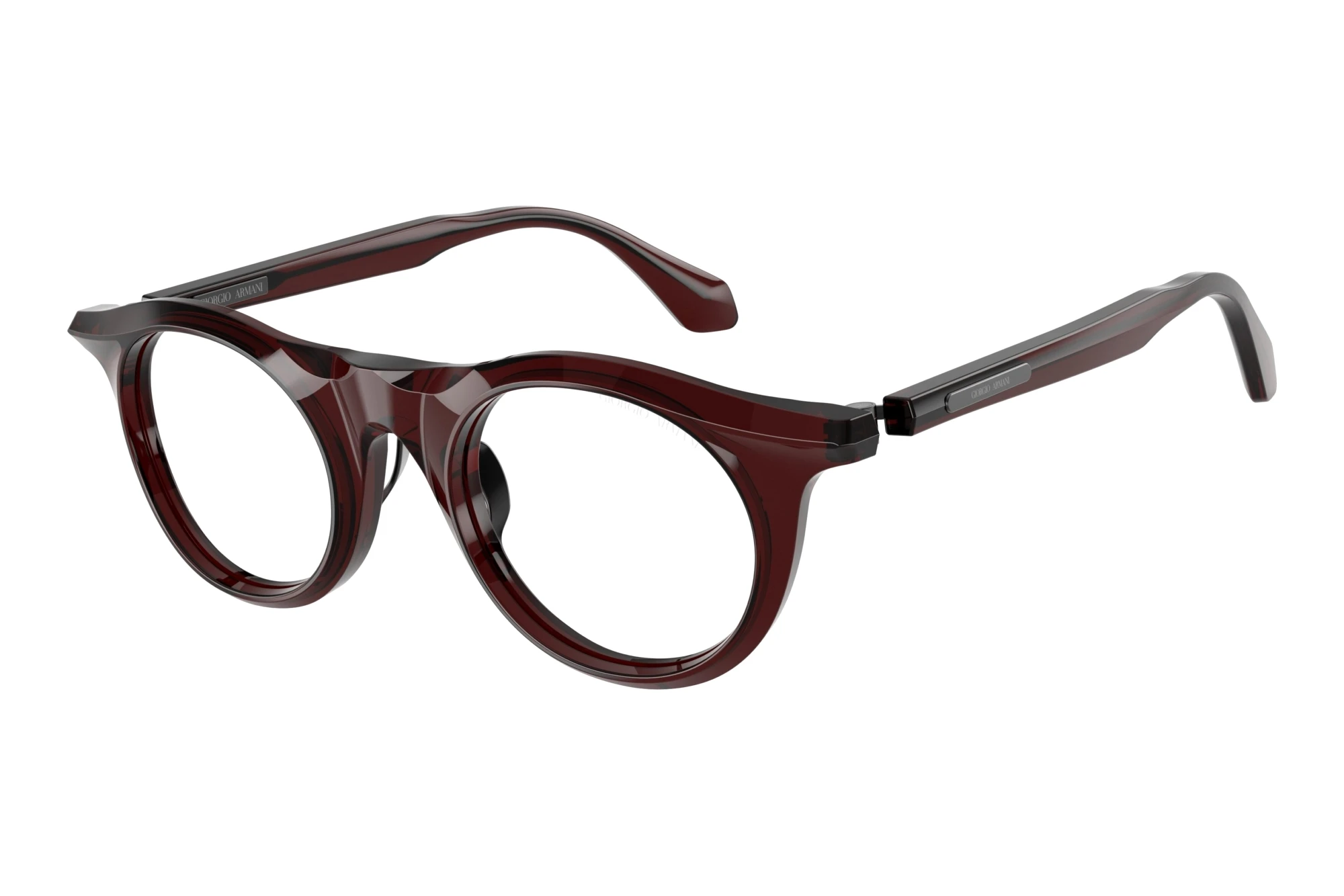 Giorgio Armani AR8258 64221W ClearTransparent Burgundy Giorgio Armani AR8258 64221W ClearTransparent Burgundy