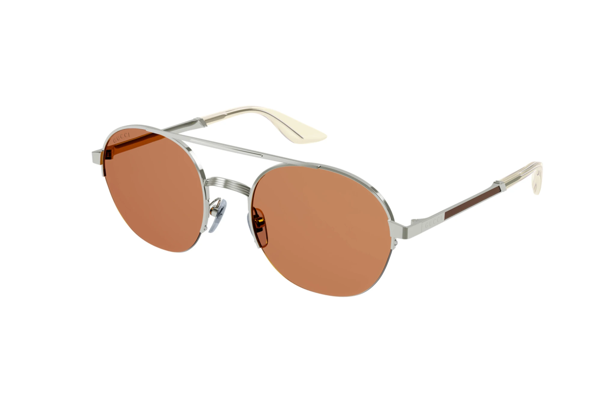 Gucci GG0984S 003 ORANGEsilver-silver-orange Gucci GG0984S 003 ORANGEsilver-silver-orange