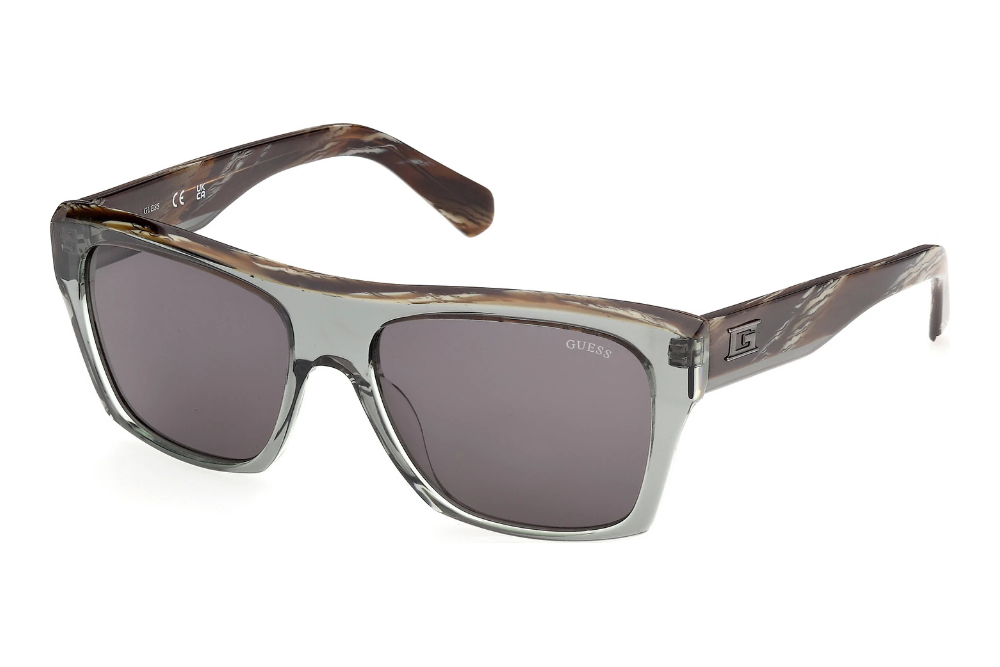 Guess GU00368 96A grauGlänzend Dunkelgrün Guess GU00368 96A grauGlänzend Dunkelgrün