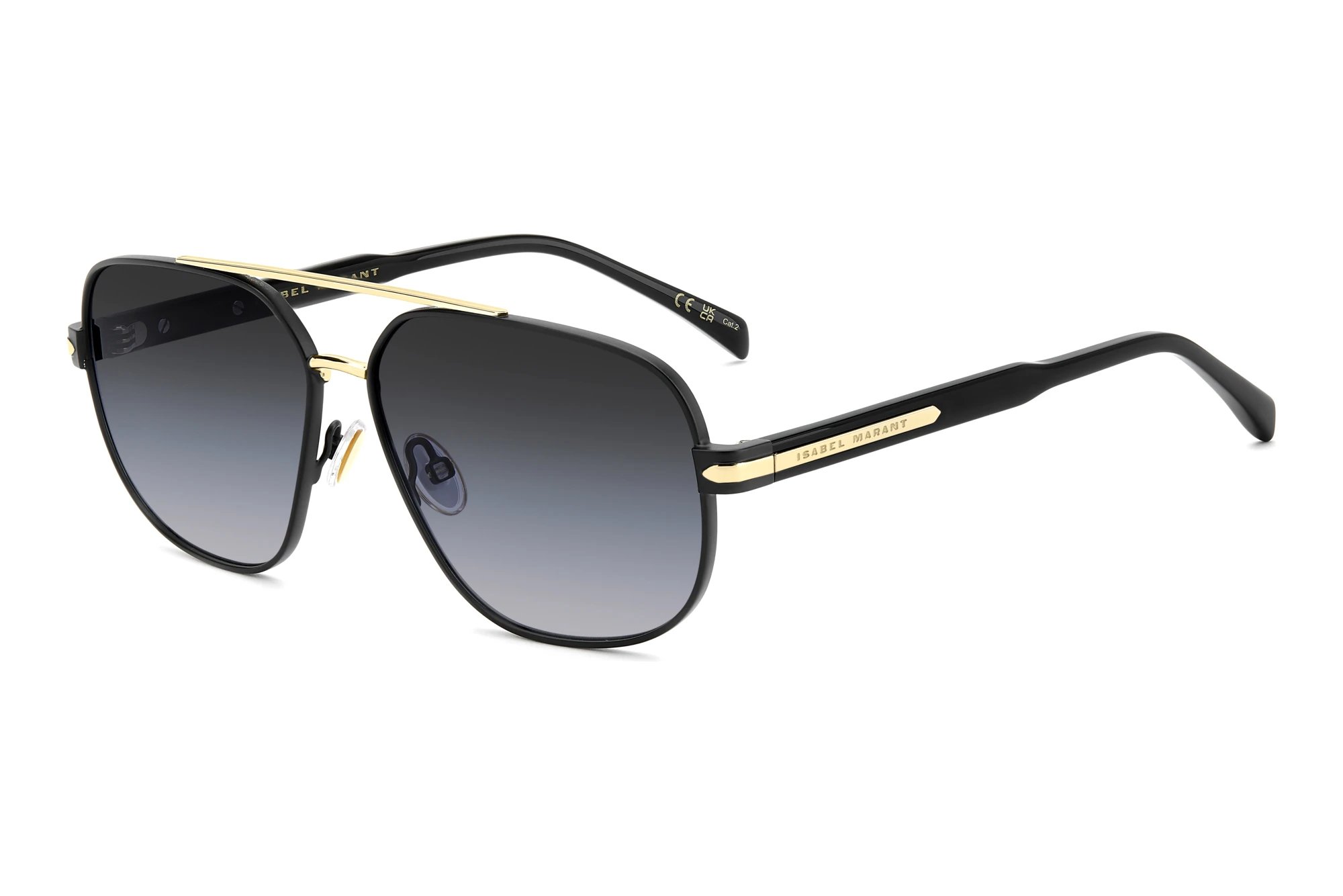 Isabel Marant IM 0281/S I46/GB GREY SHADED BLUEMATTE BLACK GOLD Isabel Marant IM 0281/S I46/GB GREY SHADED BLUEMATTE BLACK GOLD