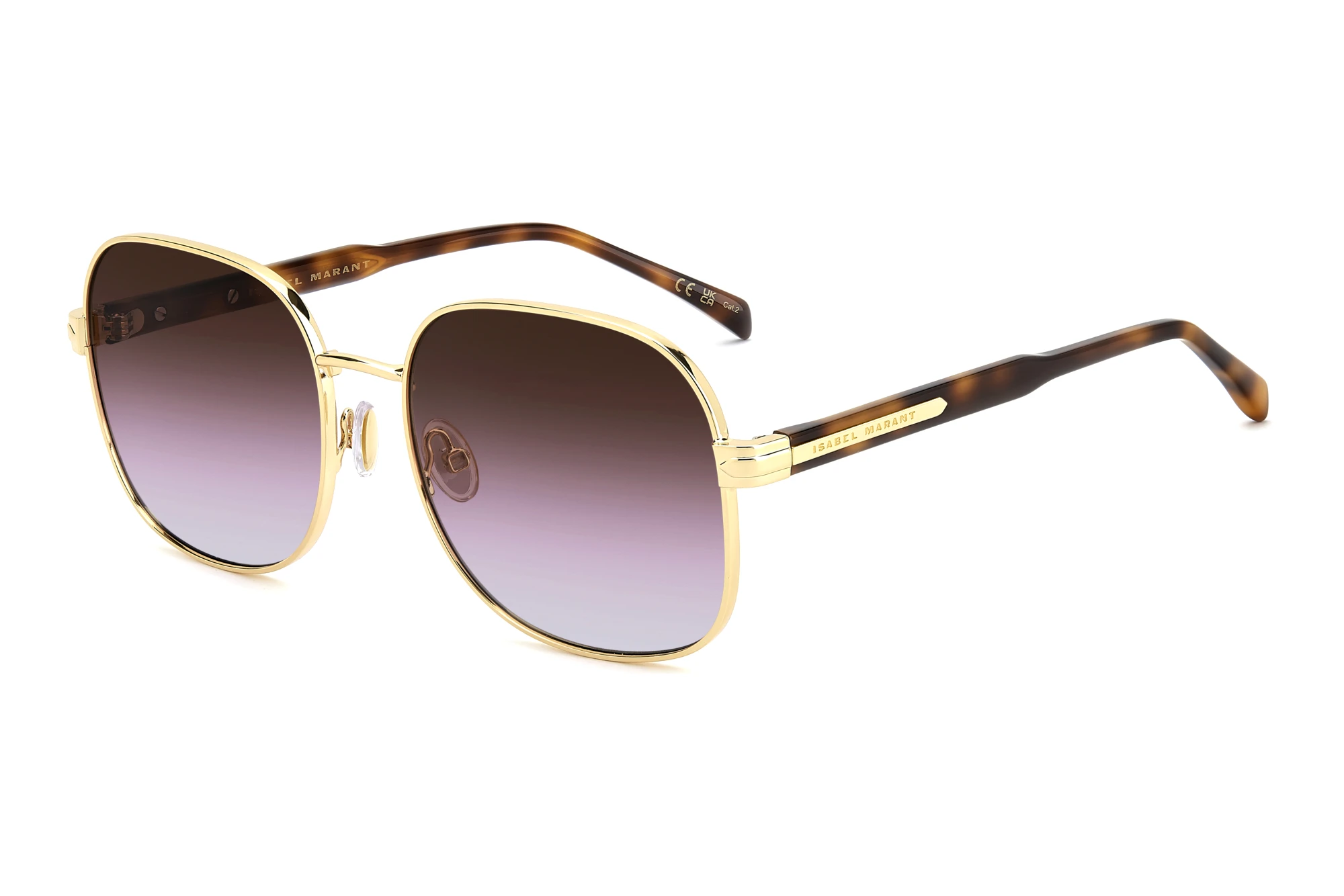 Isabel Marant IM 0282/S 001/QR BROWN SHADED VIOLETYELLOW GOLD Isabel Marant IM 0282/S 001/QR BROWN SHADED VIOLETYELLOW GOLD
