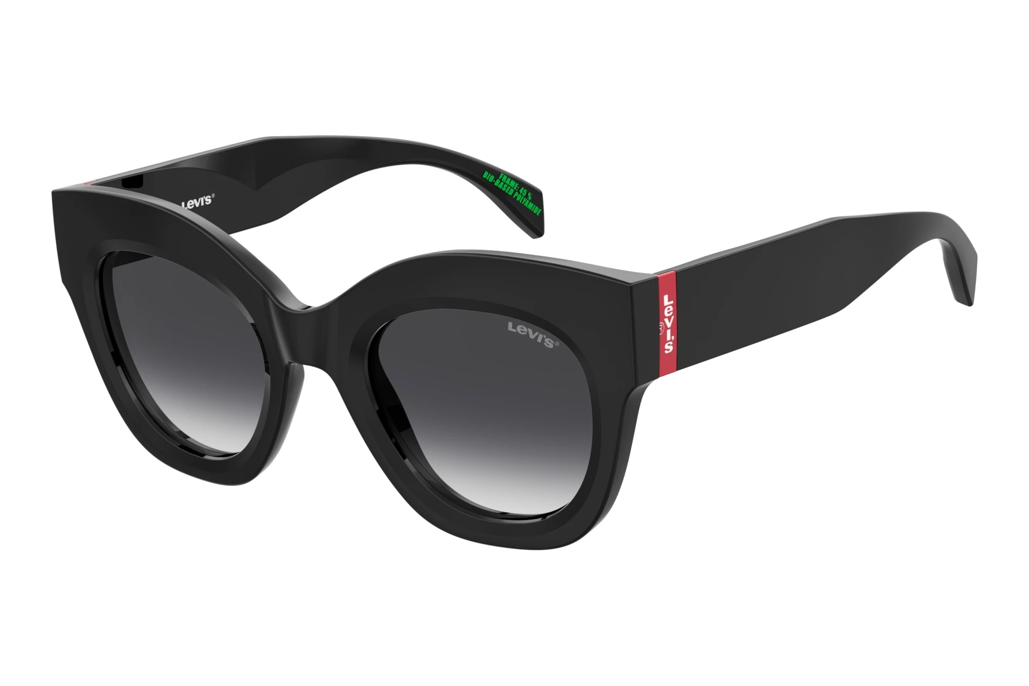 Levi's LV 1067/S 807/9O DARK GREY SHADEDBLACK Levi's LV 1067/S 807/9O DARK GREY SHADEDBLACK