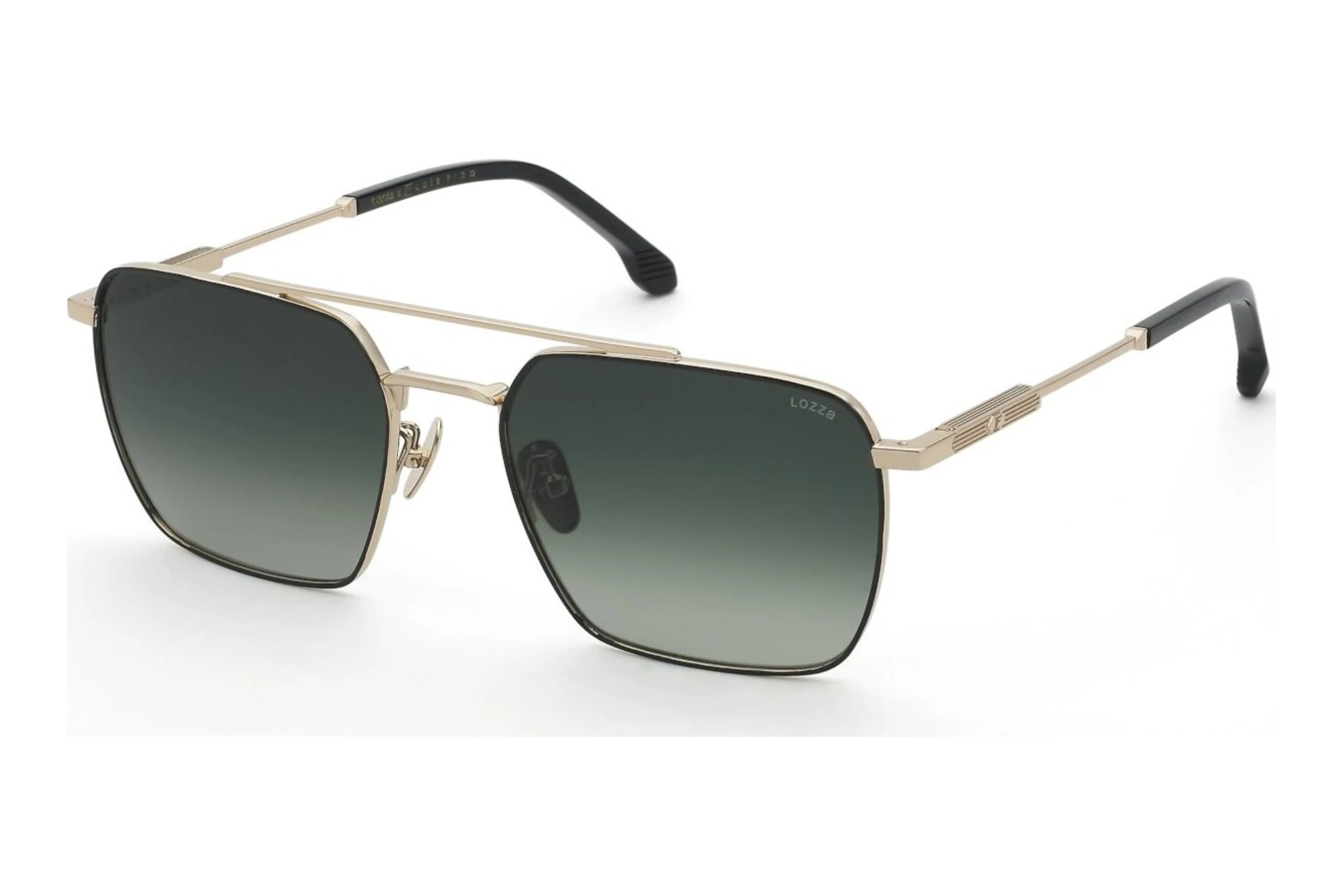 Lozza SL2437 0301 GREEN GRADIENT GREENSH.ROSE GOLD W/BLACK PARTS Lozza SL2437 0301 GREEN GRADIENT GREENSH.ROSE GOLD W/BLACK PARTS