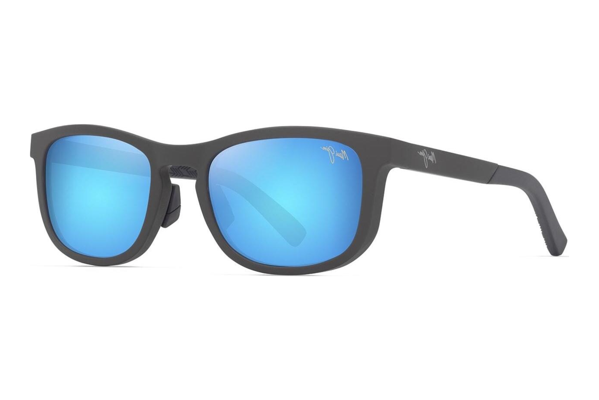 Maui Jim Aliali AF B356-14 Blue HawaiiMatte Solid Grey Maui Jim Aliali AF B356-14 Blue HawaiiMatte Solid Grey