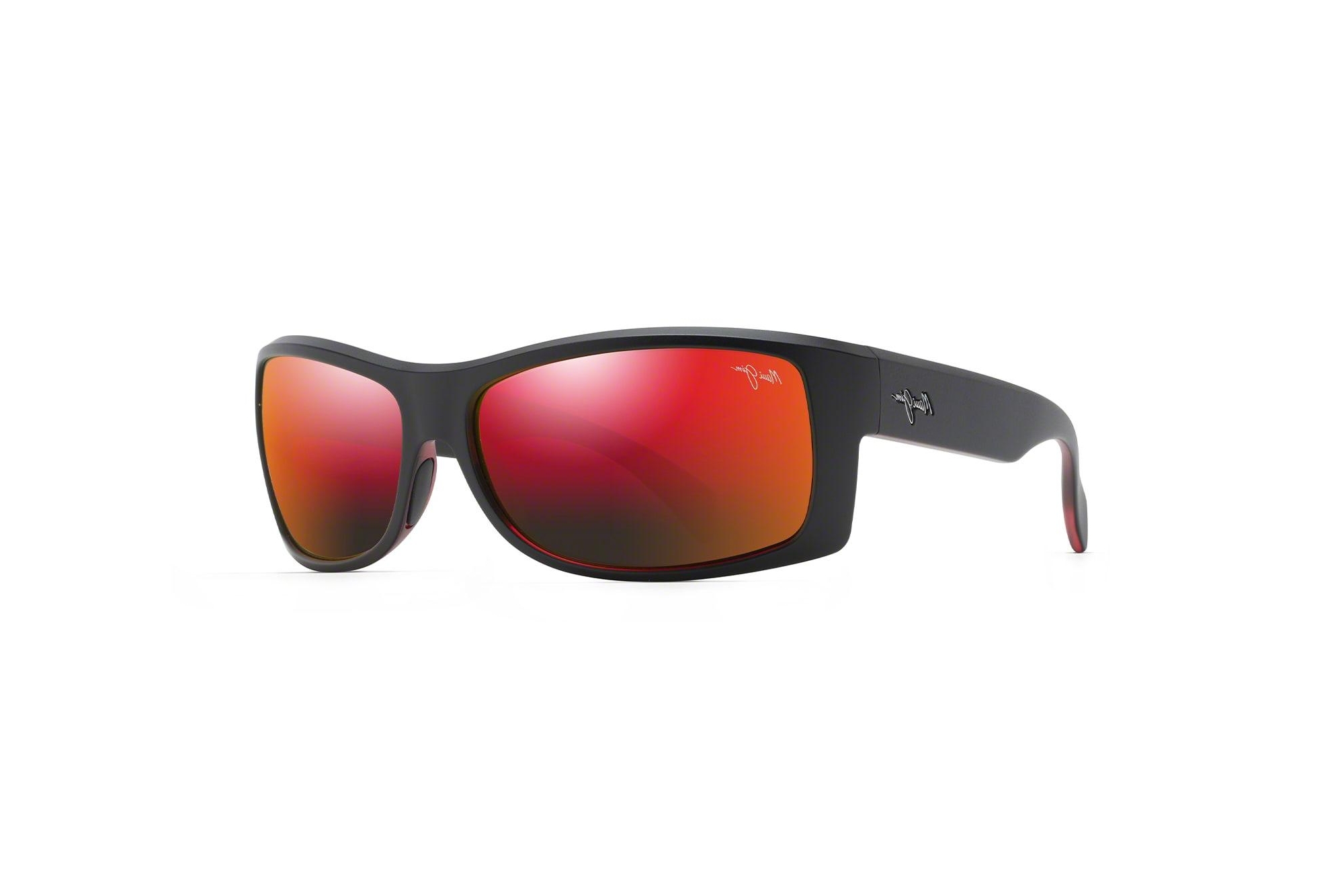 Maui Jim Equator RM848-04 Hawaii Lava ™Black w/Red Interior Maui Jim Equator RM848-04 Hawaii Lava ™Black w/Red Interior