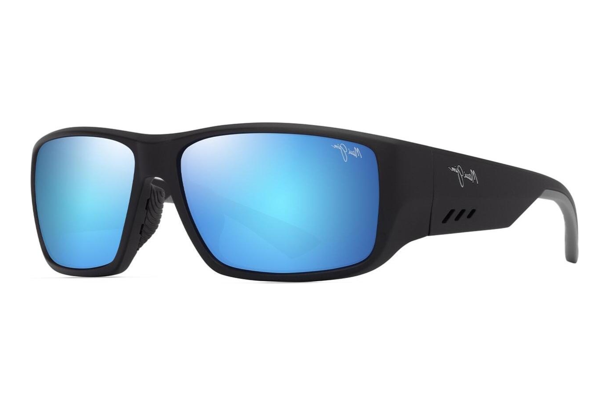 Maui Jim Keha AF B664-02 Blue HawaiiMatte Black Maui Jim Keha AF B664-02 Blue HawaiiMatte Black