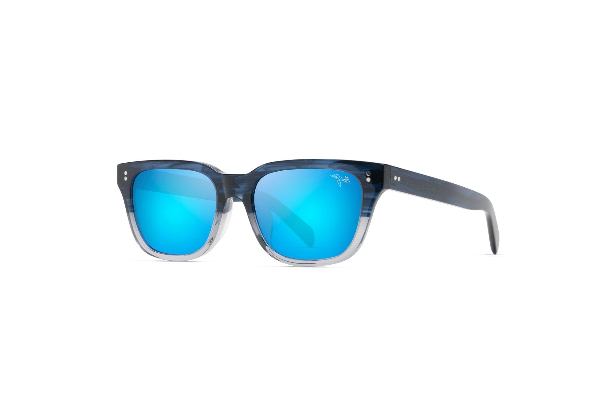 Maui Jim Likeke B894-03 Blue HawaiiBlue to Grey Gradient Maui Jim Likeke B894-03 Blue HawaiiBlue to Grey Gradient