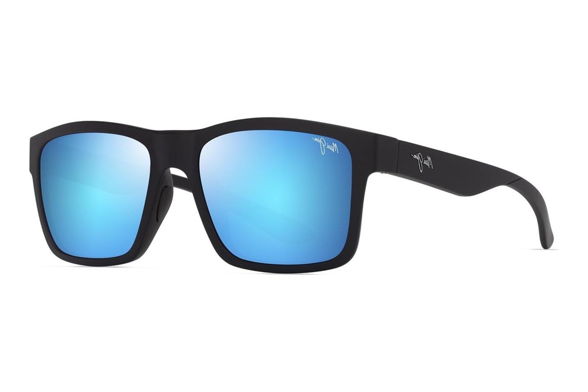 Maui Jim The Flats B897-02B Blue HawaiiMatte Black/Blue Maui Jim The Flats B897-02B Blue HawaiiMatte Black/Blue