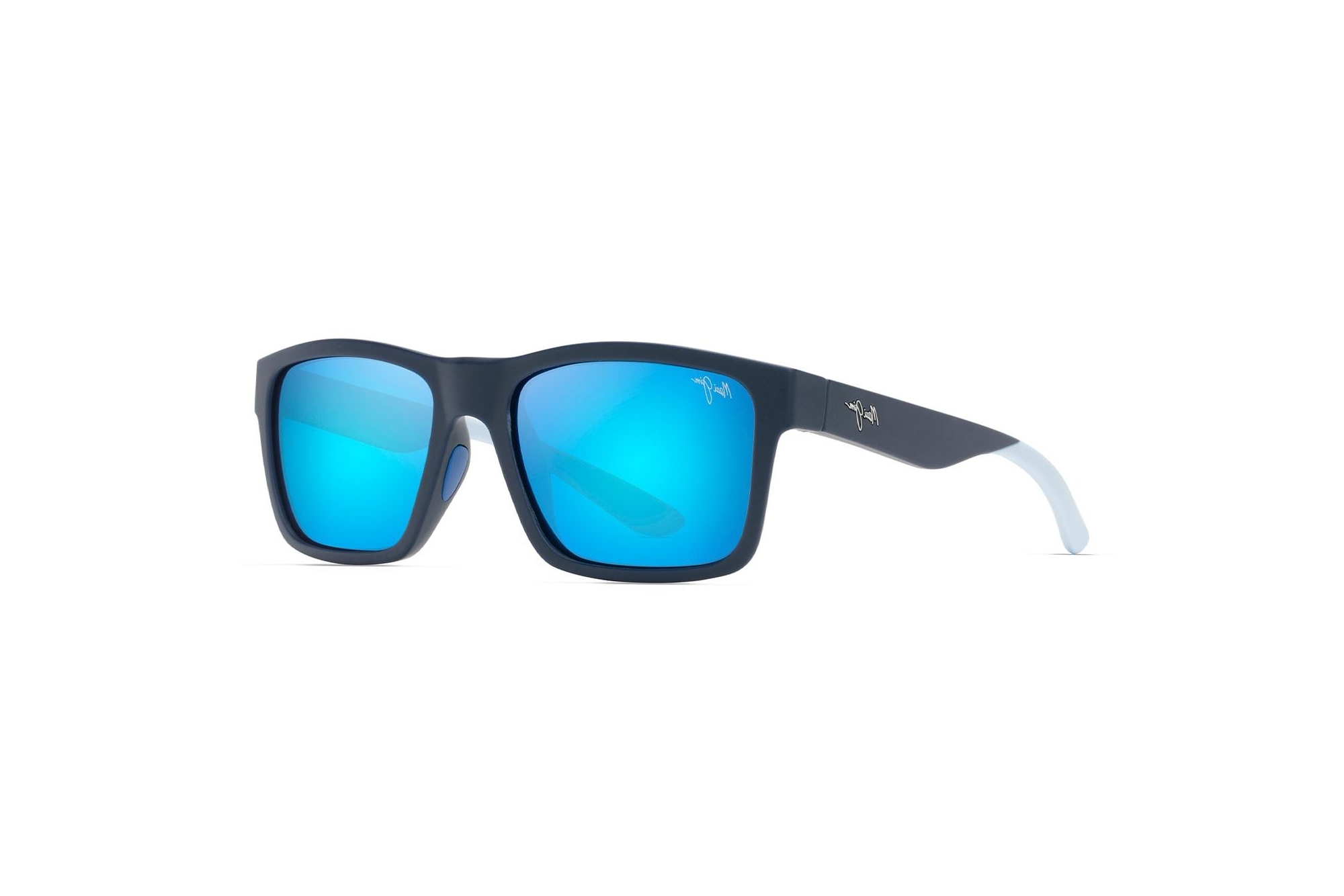 Maui Jim The Flats B897-03 Blue HawaiiNavy w/Light Blue Int Maui Jim The Flats B897-03 Blue HawaiiNavy w/Light Blue Int