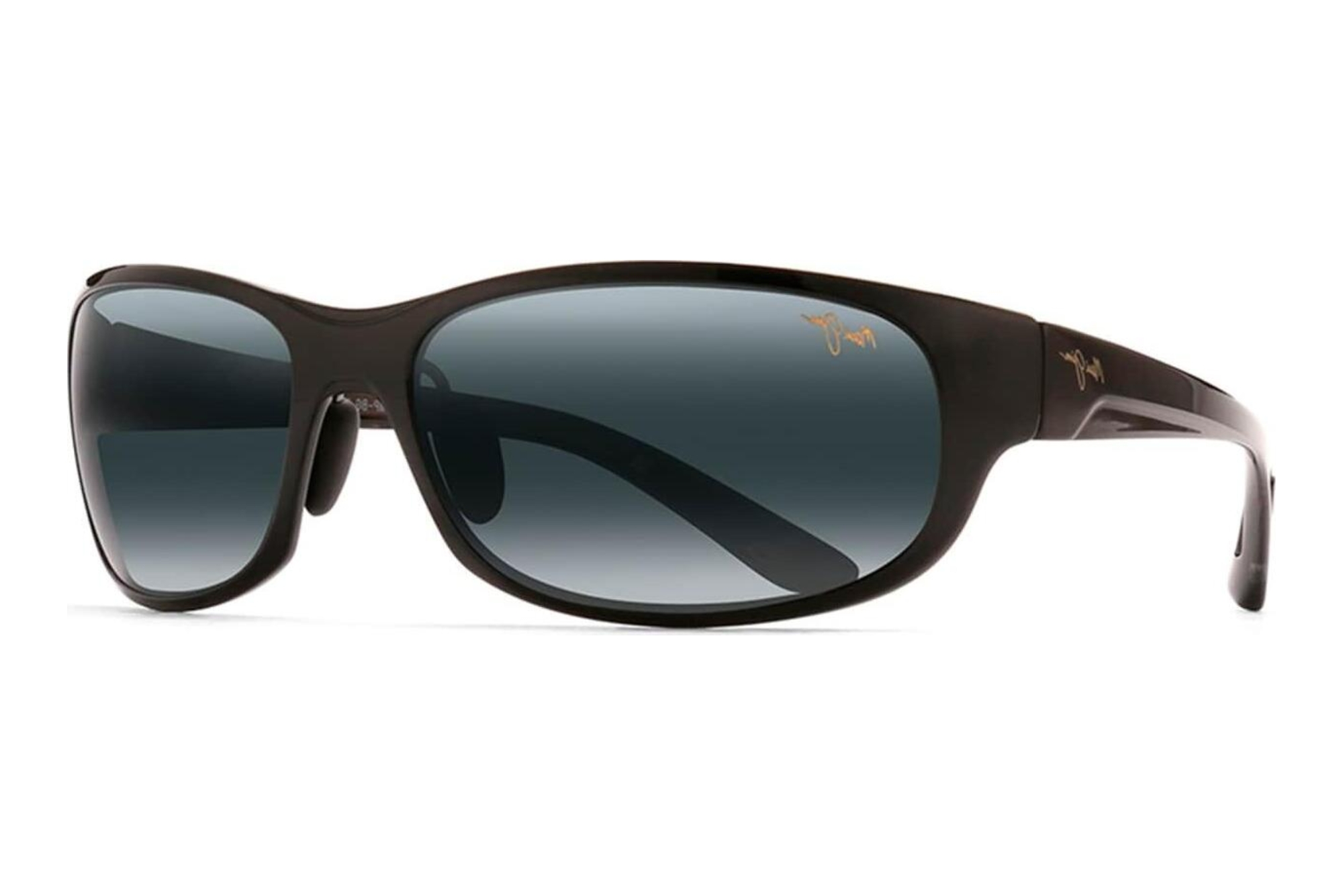Maui Jim Twin Falls 417-02J20 Neutral GreyGloss Black Fade Maui Jim Twin Falls 417-02J20 Neutral GreyGloss Black Fade