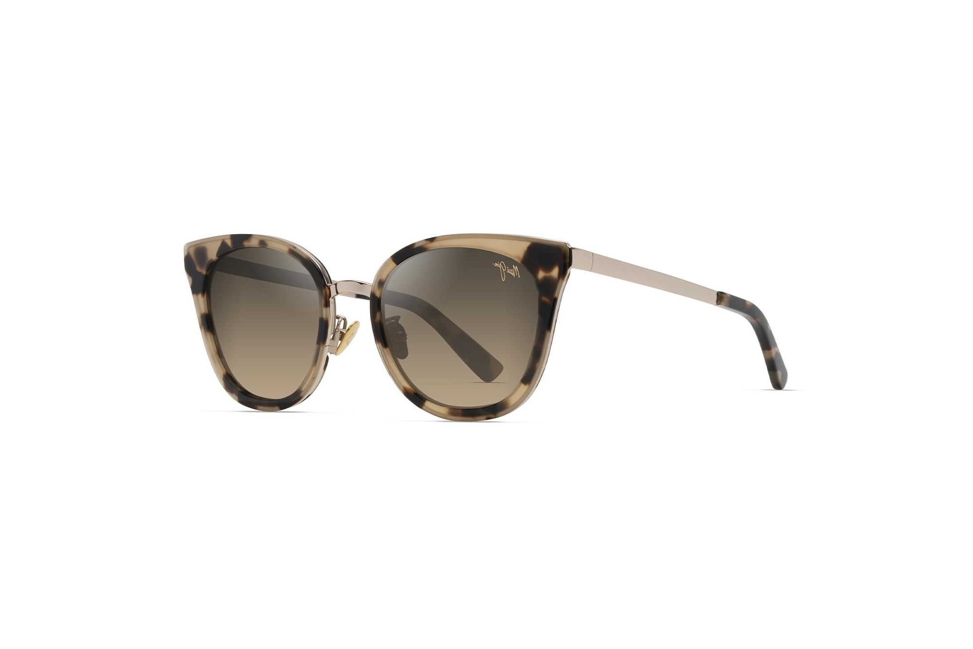 Maui Jim Wood Rose HS870-10 HCL® BronzeTokyo Tortoise w/Gold Maui Jim Wood Rose HS870-10 HCL® BronzeTokyo Tortoise w/Gold