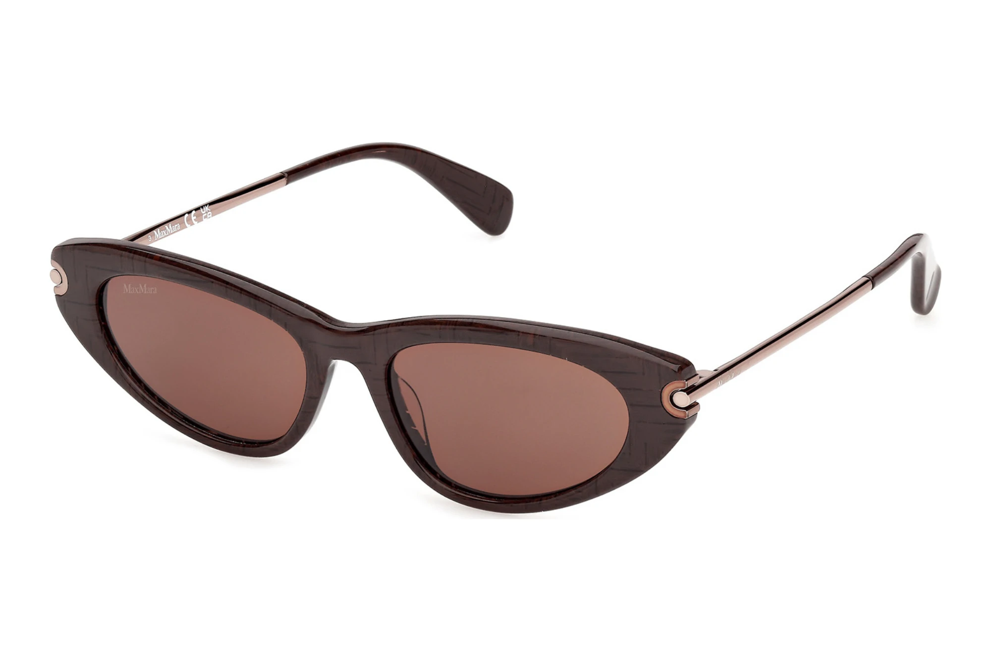 Max Mara MM0214 50E braunHellbraun /Muster Max Mara MM0214 50E braunHellbraun /Muster