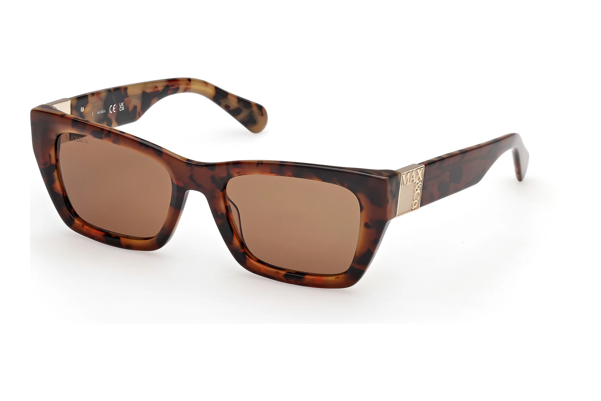 Max & Co. MO0124 52E braunDunkel Havanna Max & Co. MO0124 52E braunDunkel Havanna