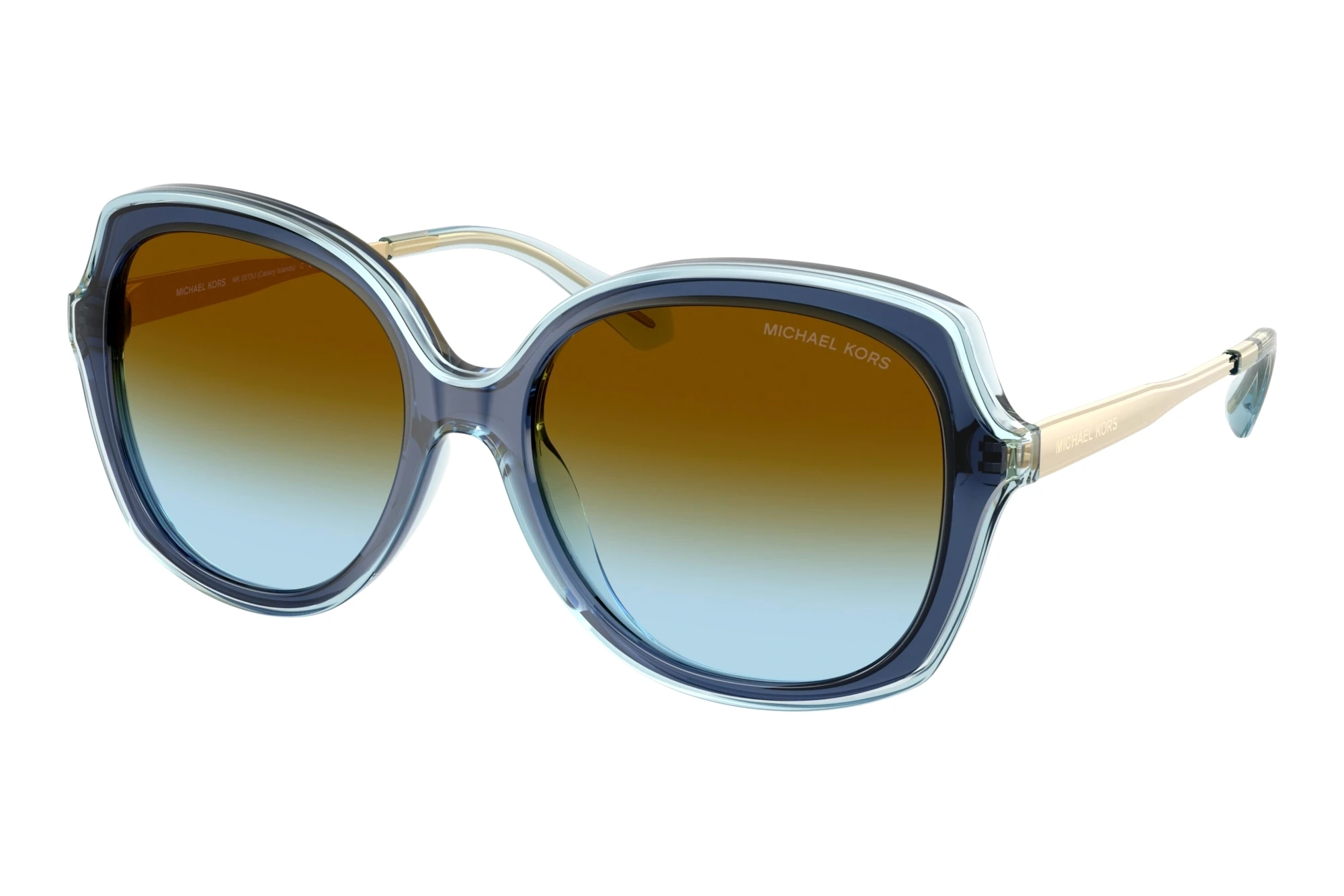 Michael Kors MK2273U 40315D Brown BlueNavy Michael Kors MK2273U 40315D Brown BlueNavy