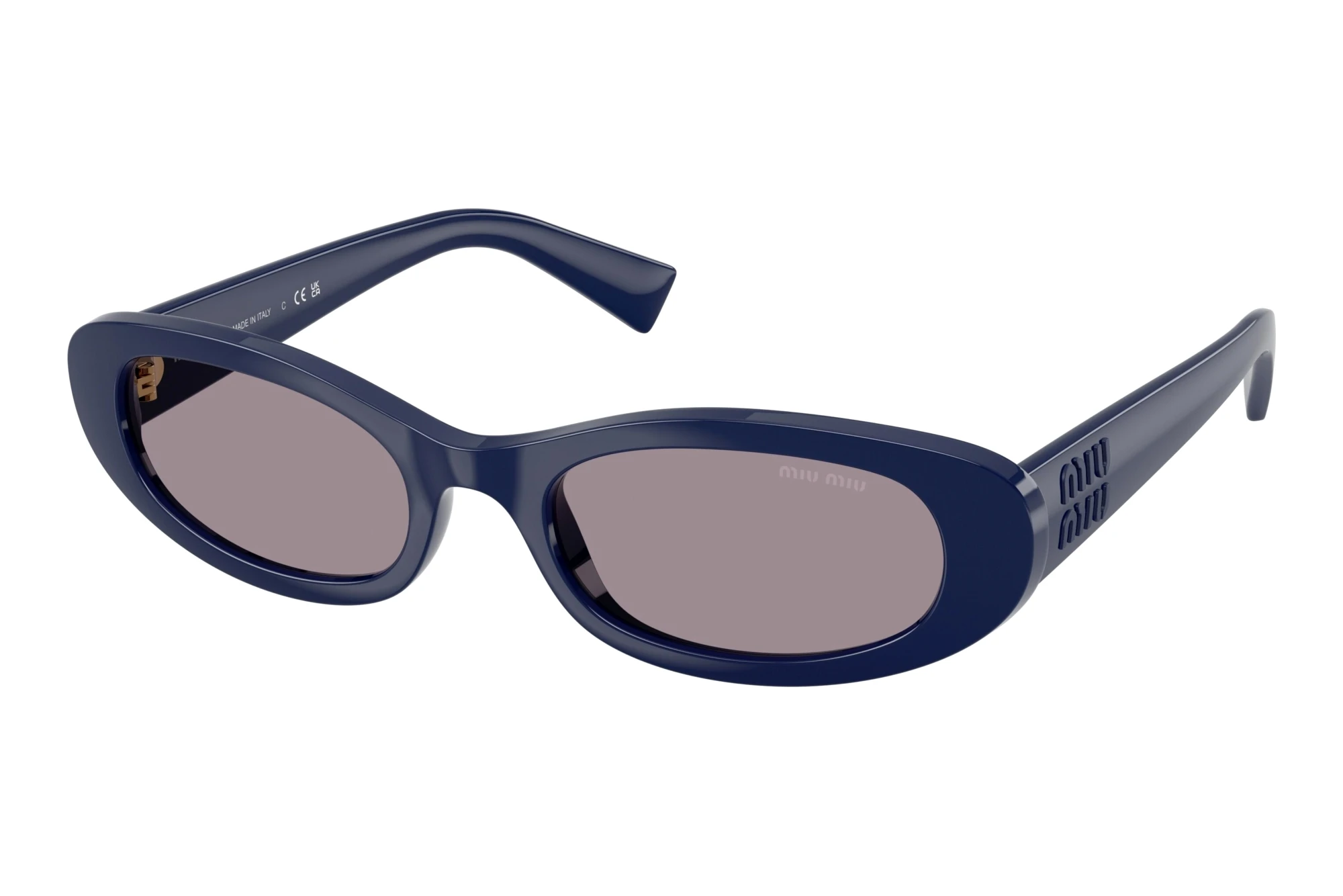 Miu Miu MU C02S 26R11D Dark VioletBlue Miu Miu MU C02S 26R11D Dark VioletBlue