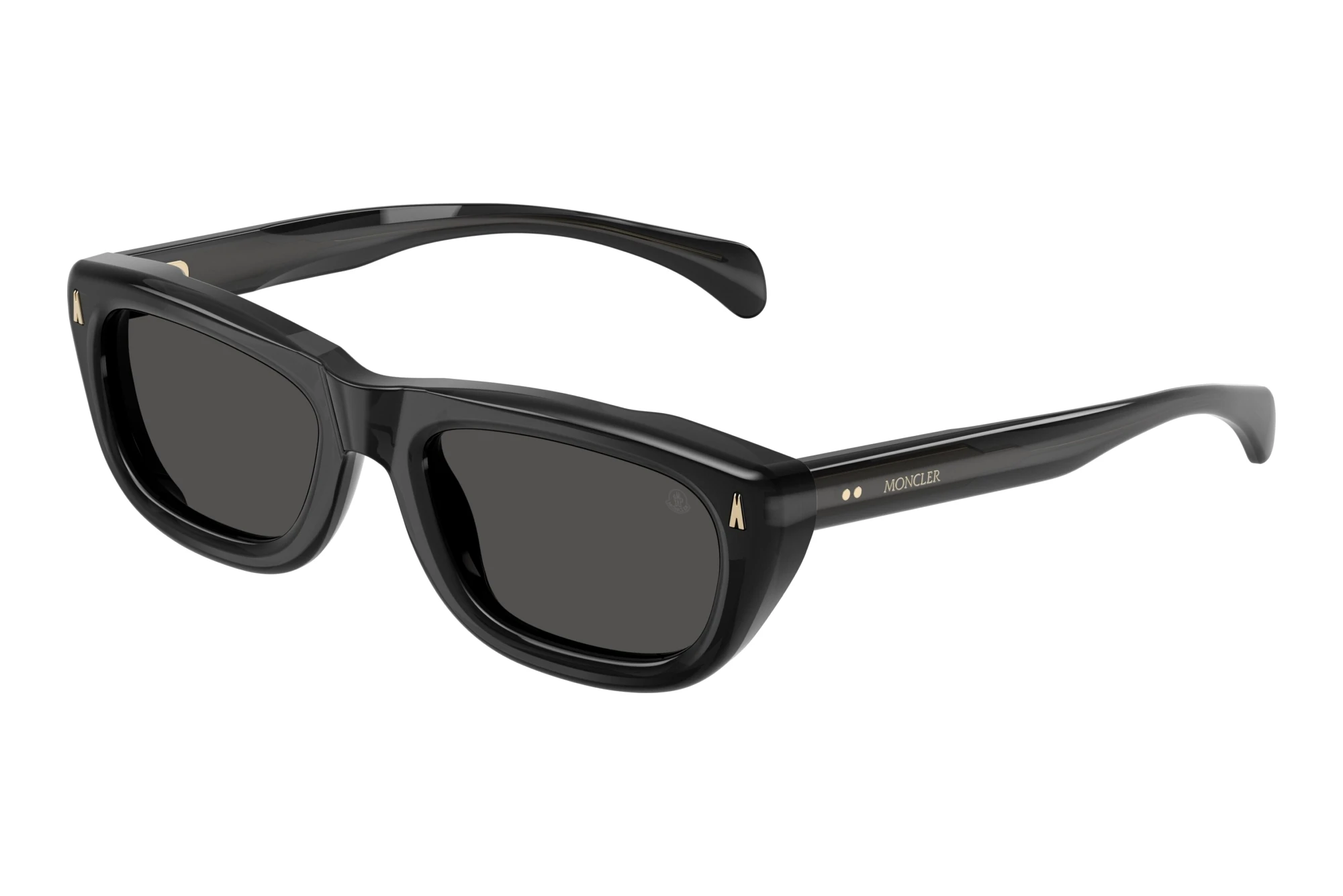Moncler ME6037 305087 Solid Dark GreyShiny Transparent Dark Grey Moncler ME6037 305087 Solid Dark GreyShiny Transparent Dark Grey