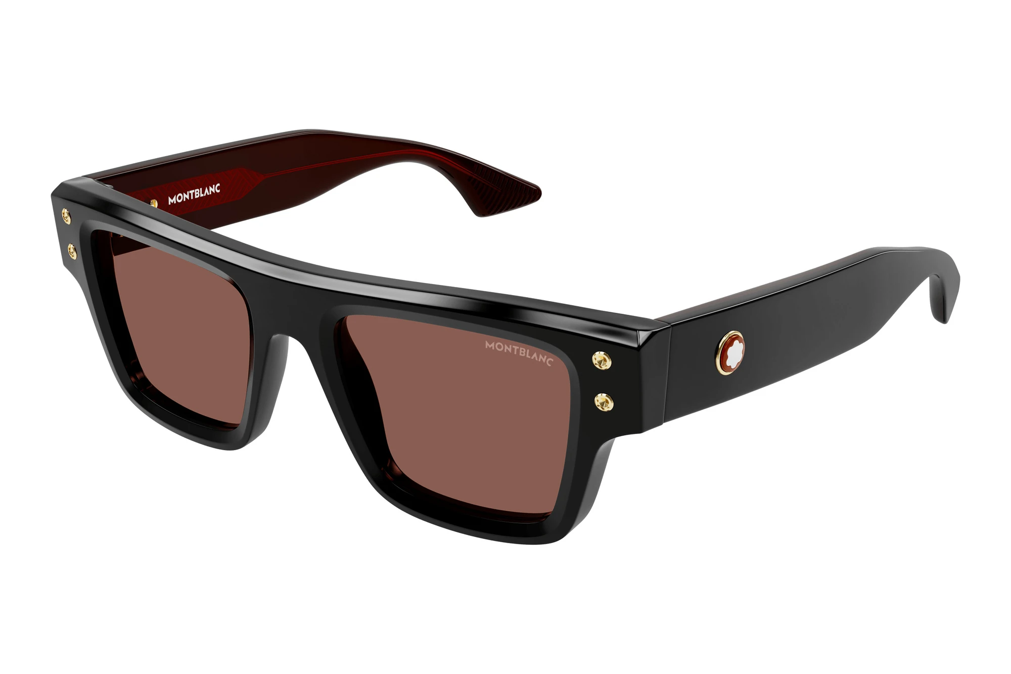 Mont Blanc MB0253S 008 BLACK Mont Blanc MB0253S 008 BLACK