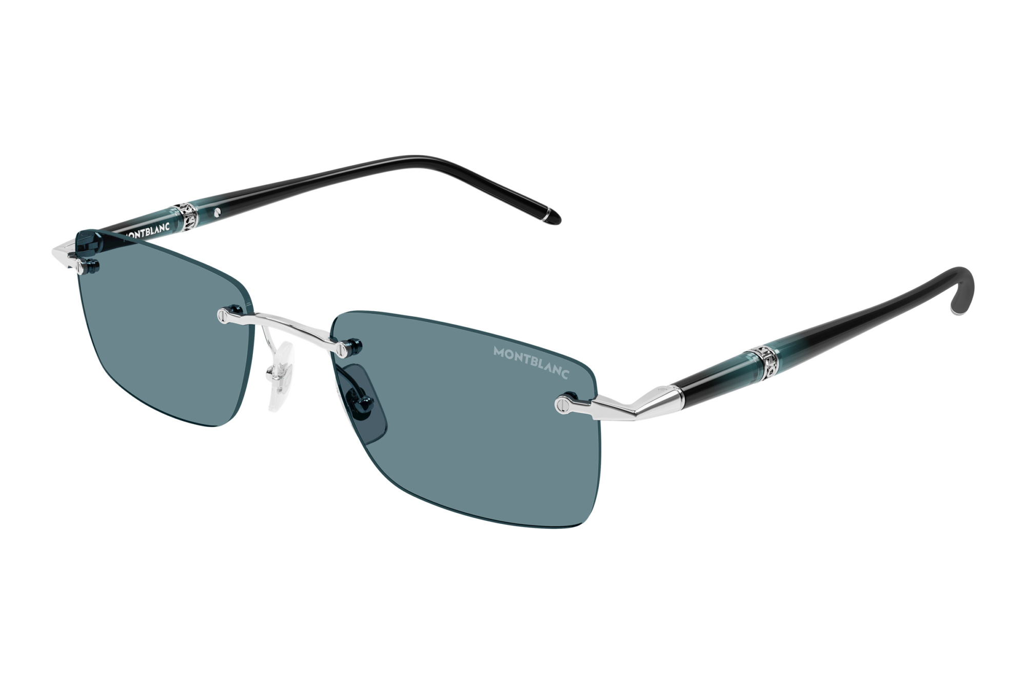 Mont Blanc MB0344S 012 SILVER Mont Blanc MB0344S 012 SILVER
