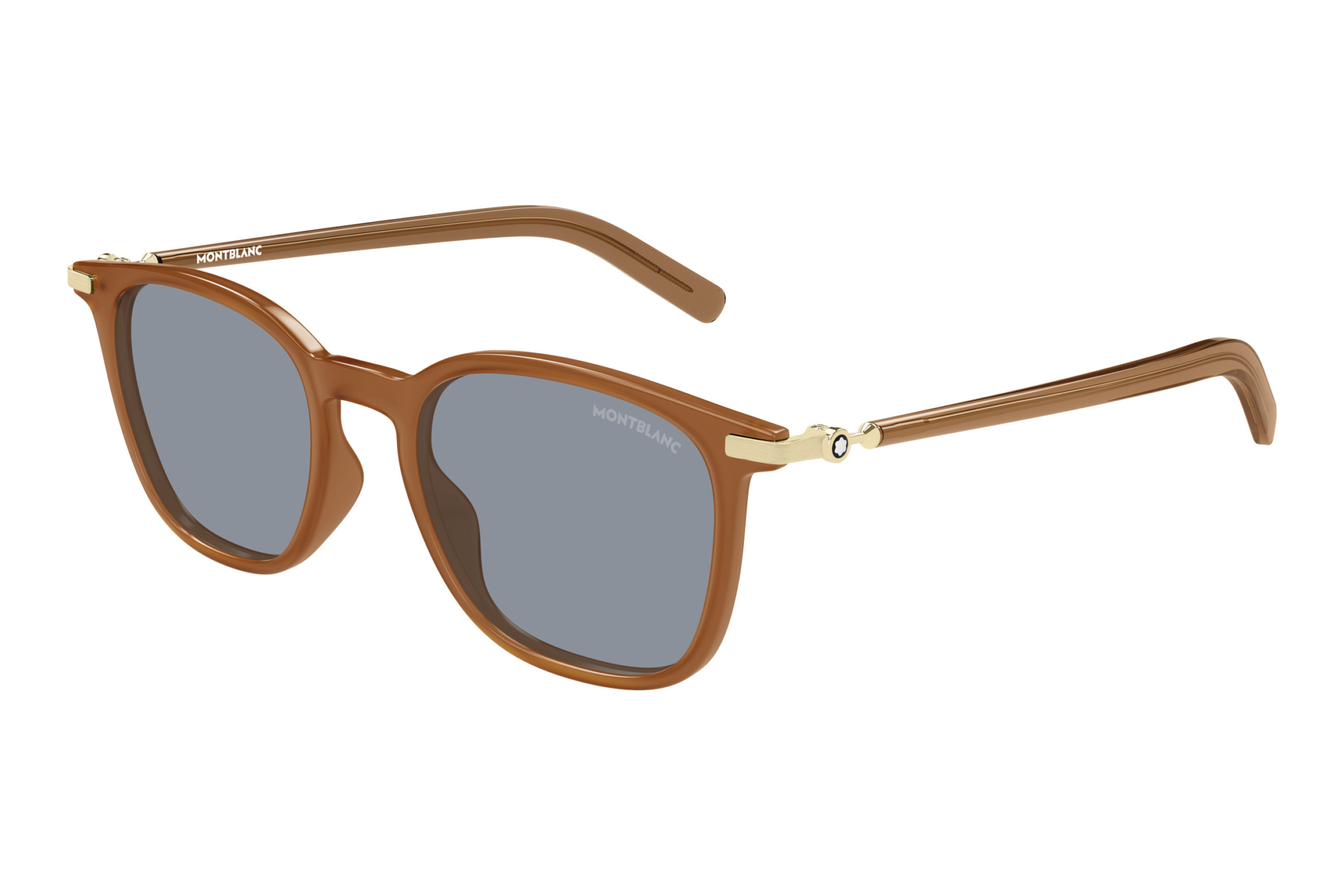 Mont Blanc MB0460S 005 BROWN Mont Blanc MB0460S 005 BROWN
