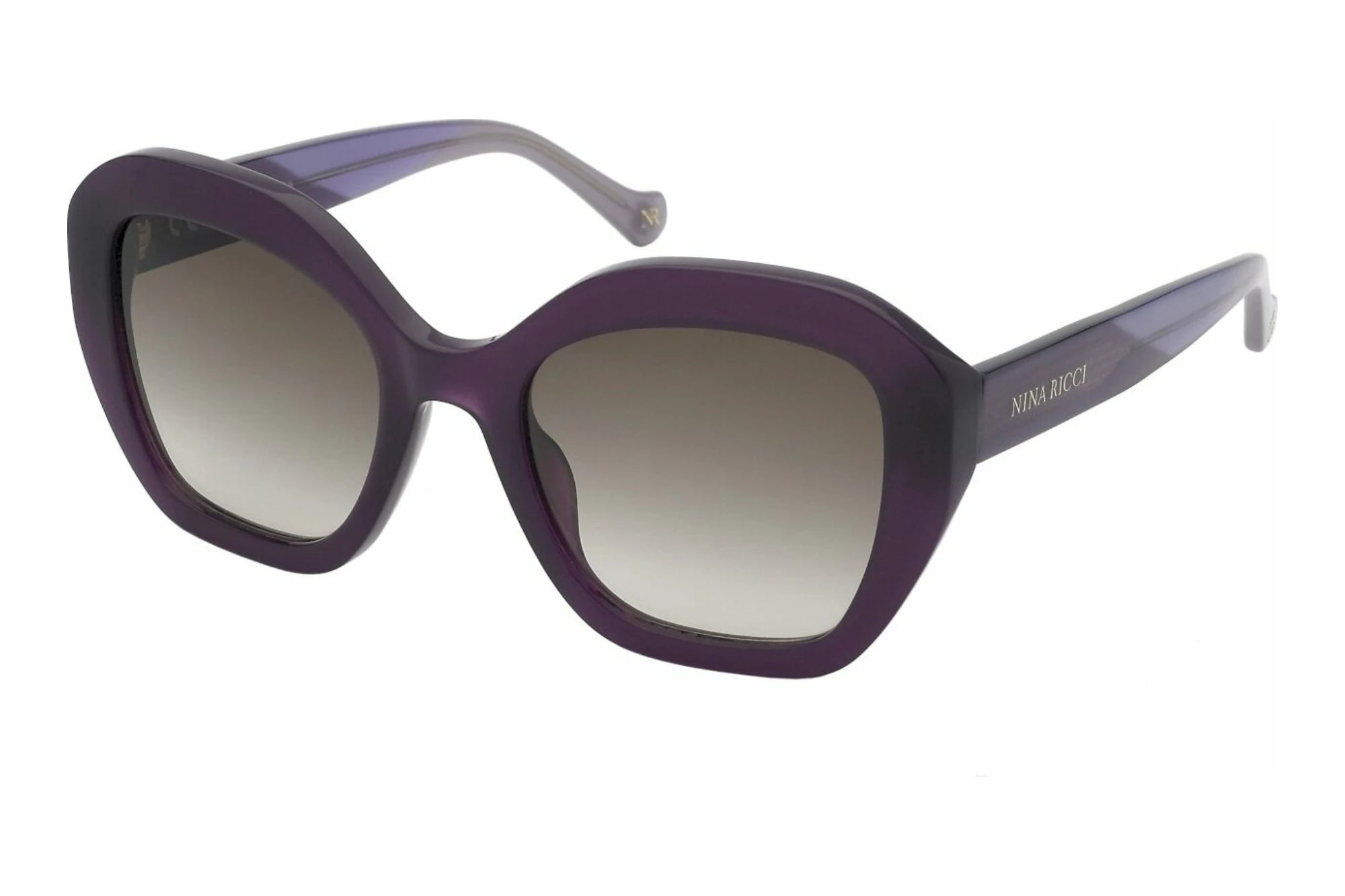 Nina Ricci SNR355 096Z BROWN GRADIENTTRANSP.VIOLET Nina Ricci SNR355 096Z BROWN GRADIENTTRANSP.VIOLET