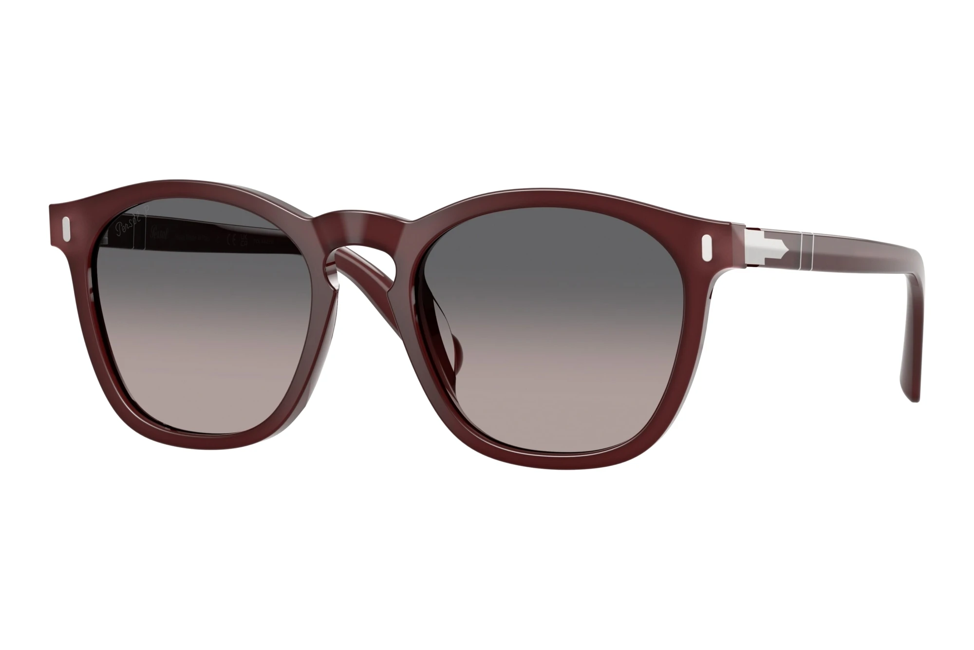 Persol PO3413S 1257M3 Grey Gradient PolarizedOpal Bordeaux Persol PO3413S 1257M3 Grey Gradient PolarizedOpal Bordeaux