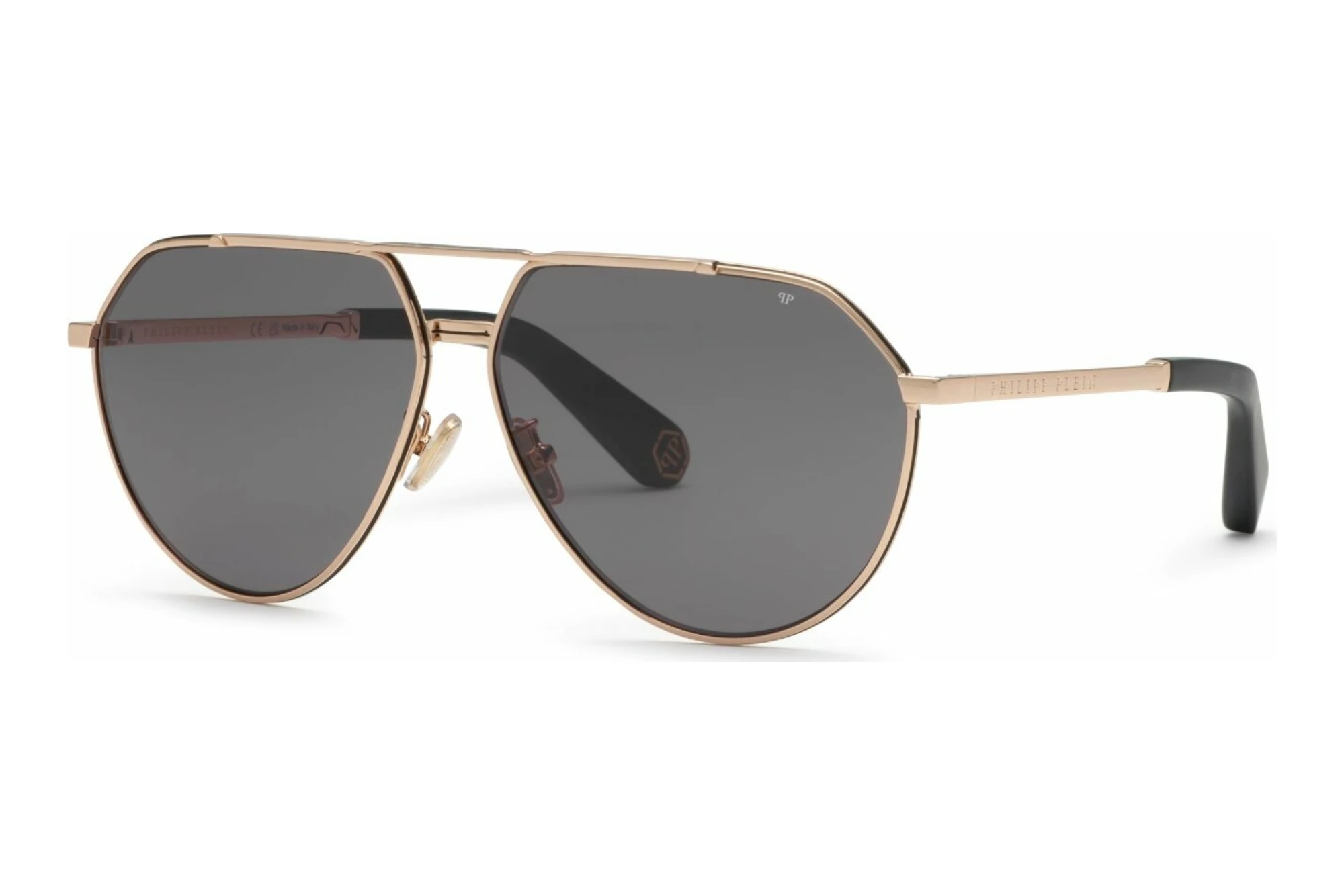 Philipp Plein SPP007V 302F SMOKEROSE GOLD WITH SEMI MATT BLACK PARTS Philipp Plein SPP007V 302F SMOKEROSE GOLD WITH SEMI MATT BLACK PARTS