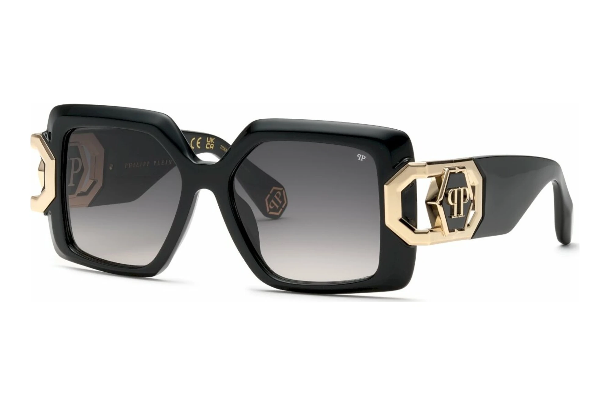 Philipp Plein SPP159 0700 SMOKE GRADIENTSHINY BLACK Philipp Plein SPP159 0700 SMOKE GRADIENTSHINY BLACK