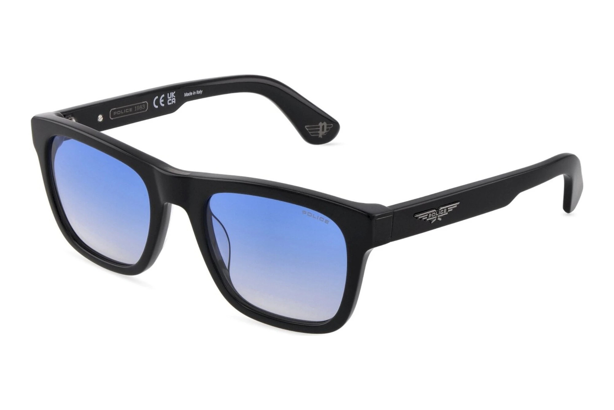 Police SPLE37N 700B BLUE GRADIENT SMOKESHINY BLACK Police SPLE37N 700B BLUE GRADIENT SMOKESHINY BLACK