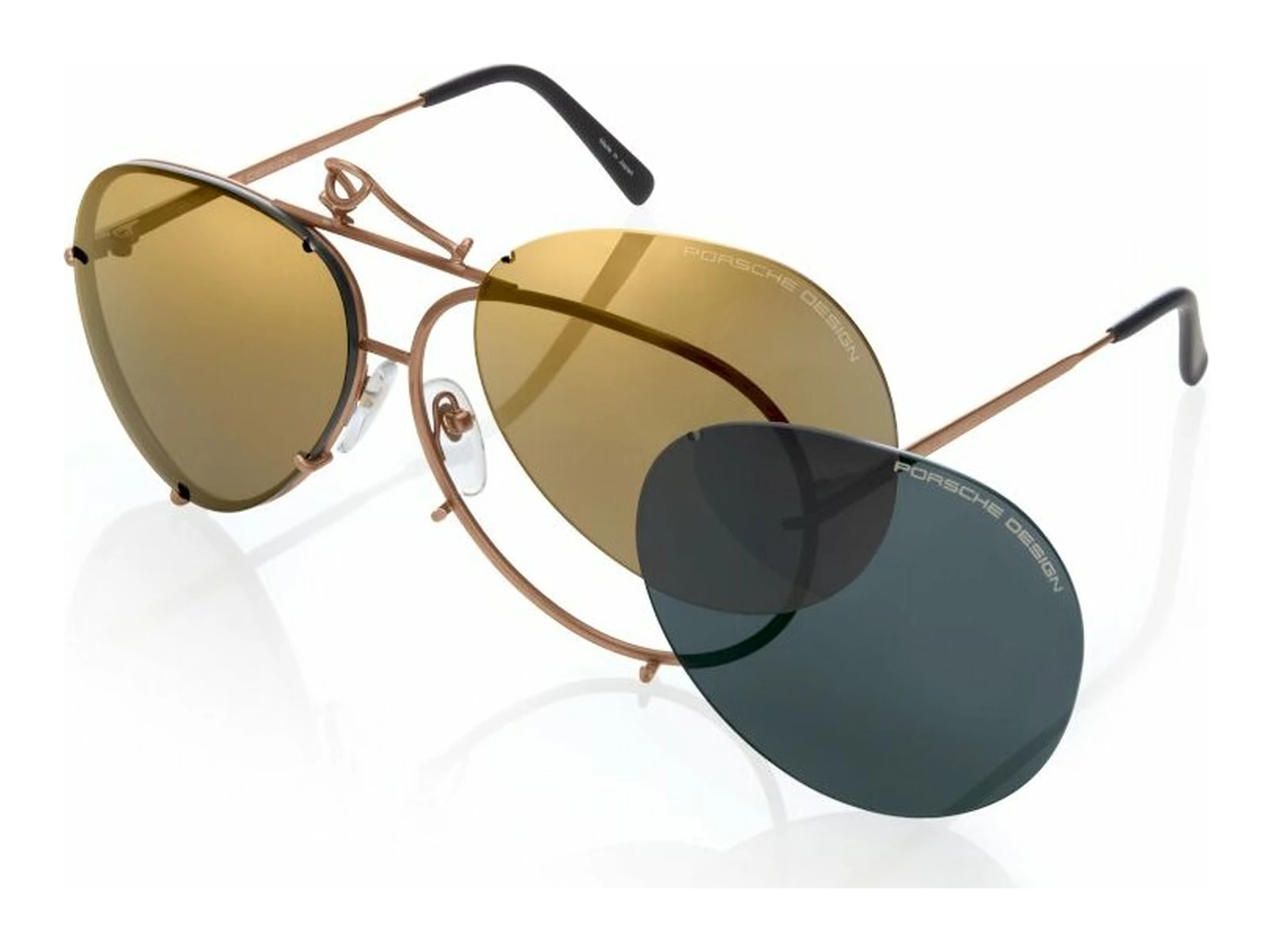 Porsche Design P8478 E BROWN/MIRROR GOLDcopper Porsche Design P8478 E BROWN/MIRROR GOLDcopper