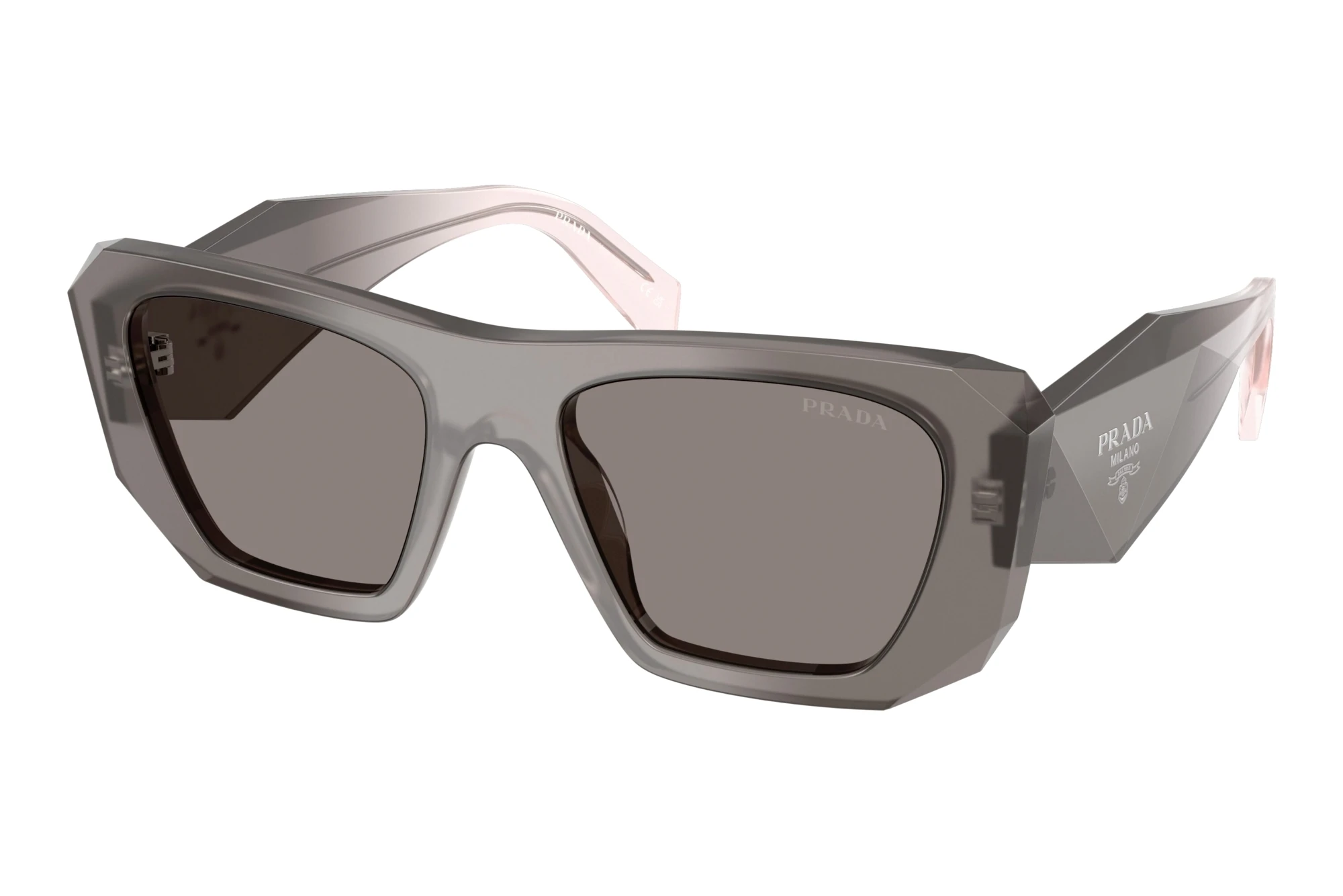 Prada PR B18S 20F80Q Dark GreyGrey Prada PR B18S 20F80Q Dark GreyGrey