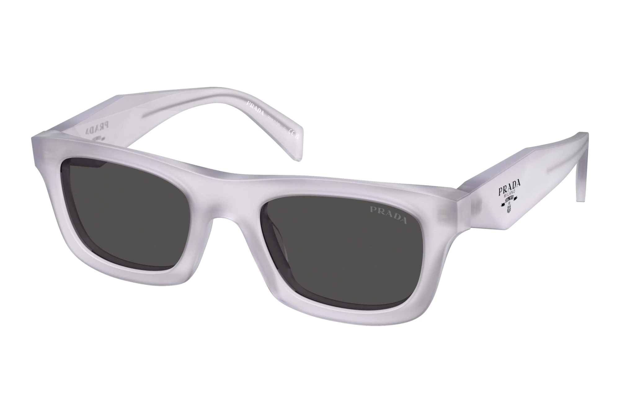 Prada PR C06S 22G08Z Dark GreyFrosted Ice Prada PR C06S 22G08Z Dark GreyFrosted Ice