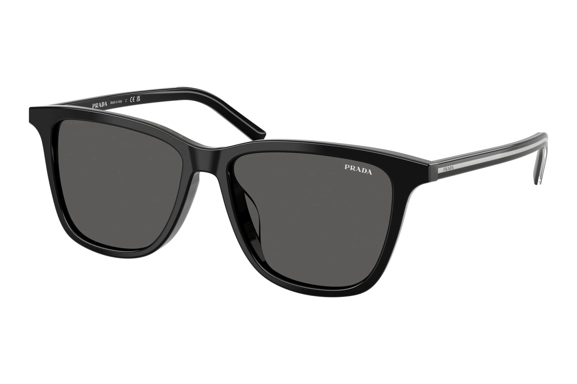 Prada PR D18SD 29O20Z Dark GreyBlack/basalt Horn Prada PR D18SD 29O20Z Dark GreyBlack/basalt Horn