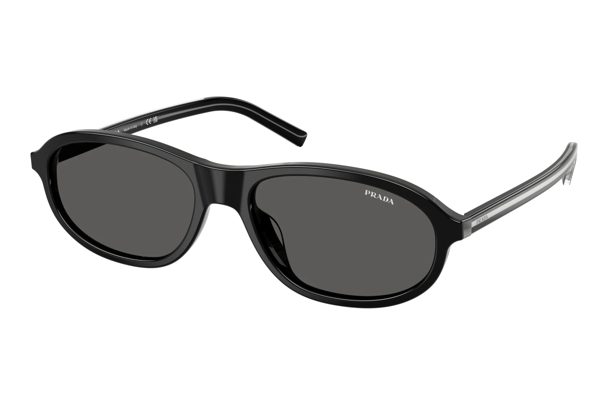 Prada PR D20SU 29O20Z Dark GreyBlack/basalt Horn Prada PR D20SU 29O20Z Dark GreyBlack/basalt Horn