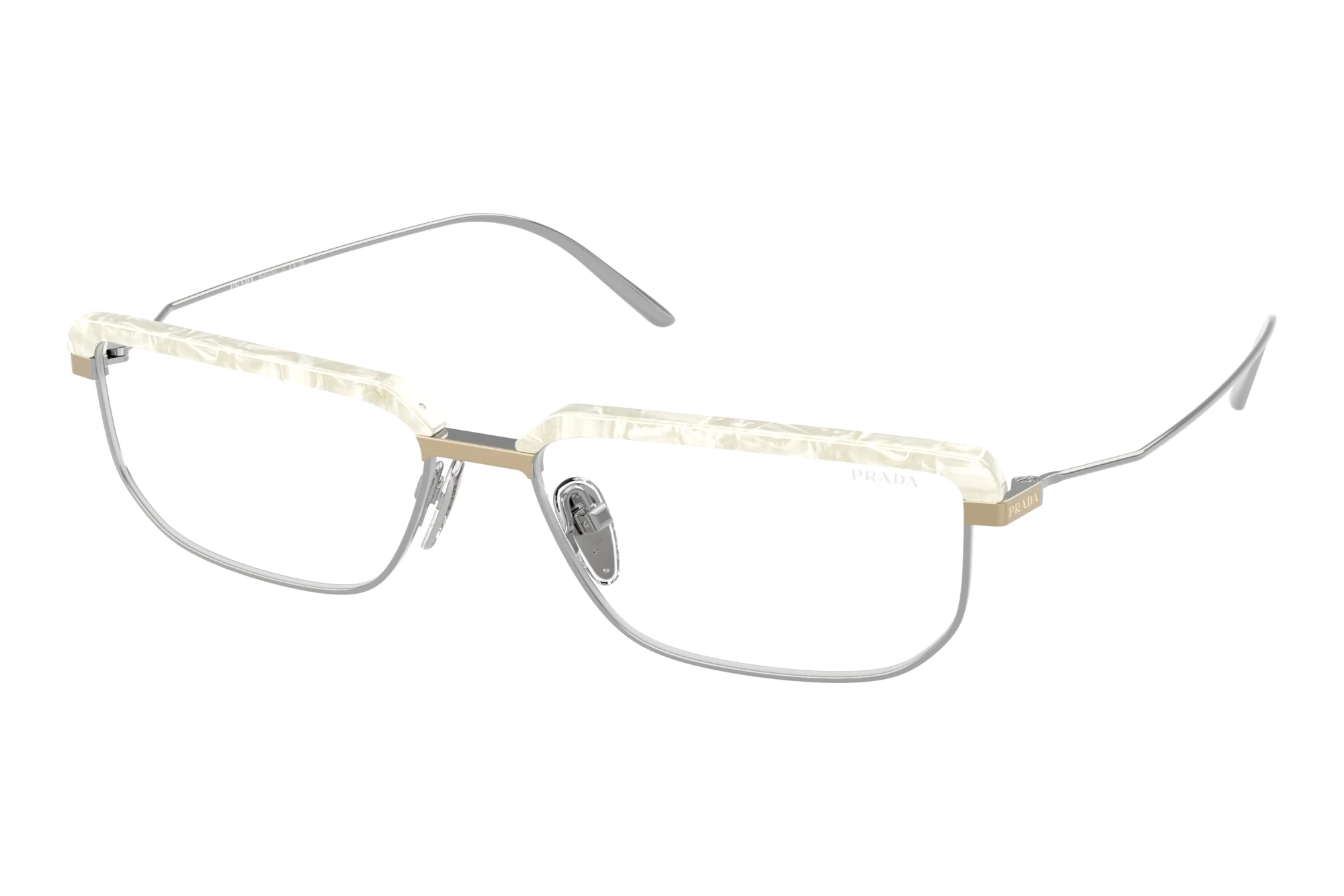 Prada PR D64S 29P10W Clear Blue Light FilterMother Of Pearl Prada PR D64S 29P10W Clear Blue Light FilterMother Of Pearl