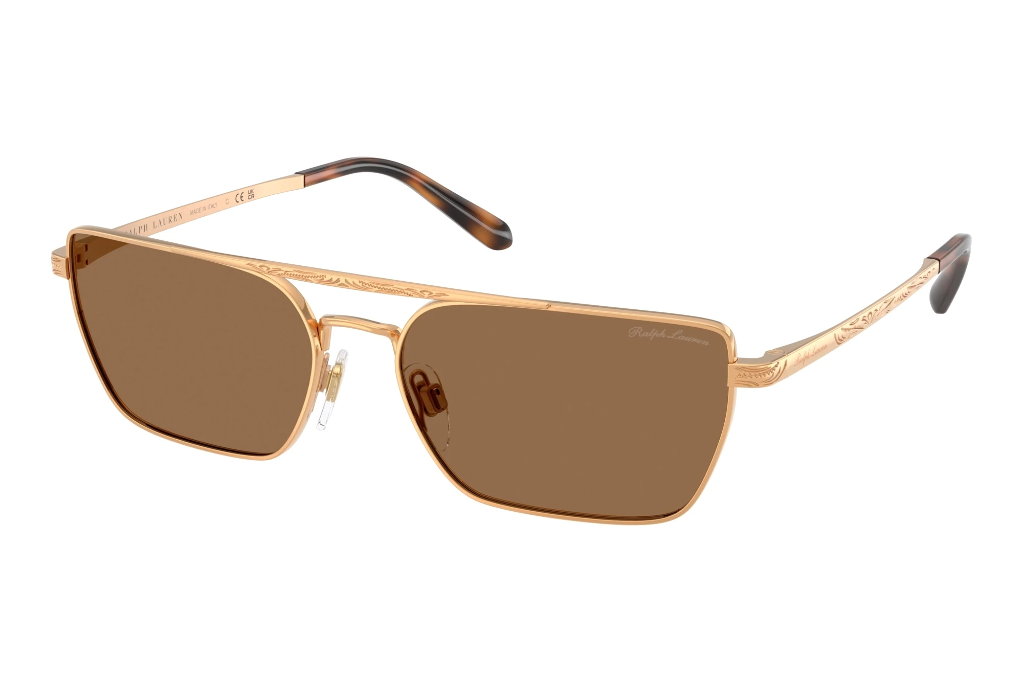 Ralph Lauren RL7092 915373 Light BrownShiny Antique Gold Ralph Lauren RL7092 915373 Light BrownShiny Antique Gold