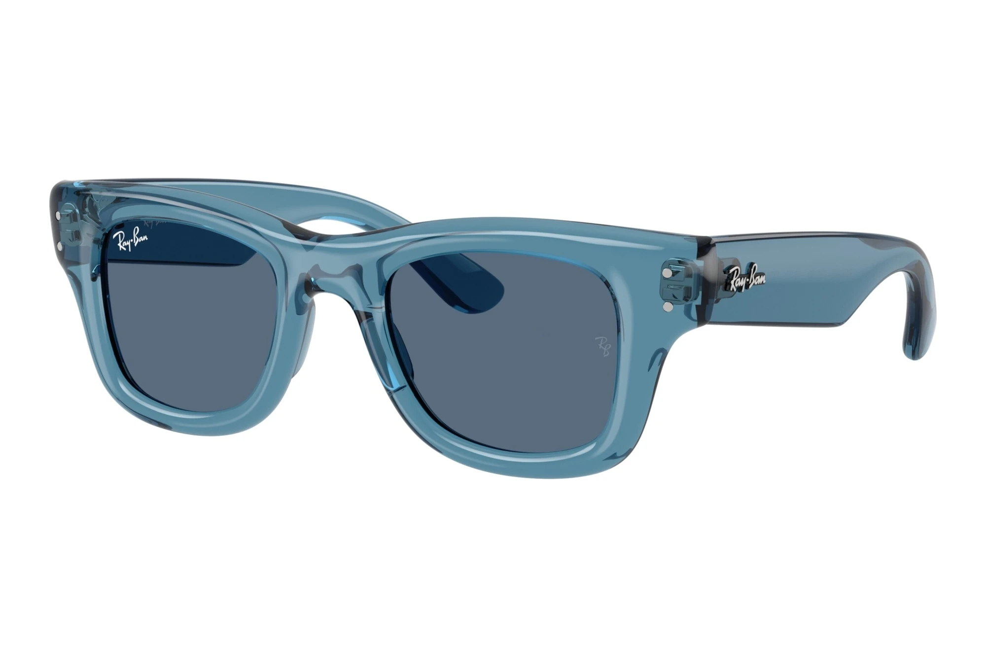 Ray-Ban Kids RJ9240S 722280 Dark BlueTransaprent Blue Ray-Ban Kids RJ9240S 722280 Dark BlueTransaprent Blue