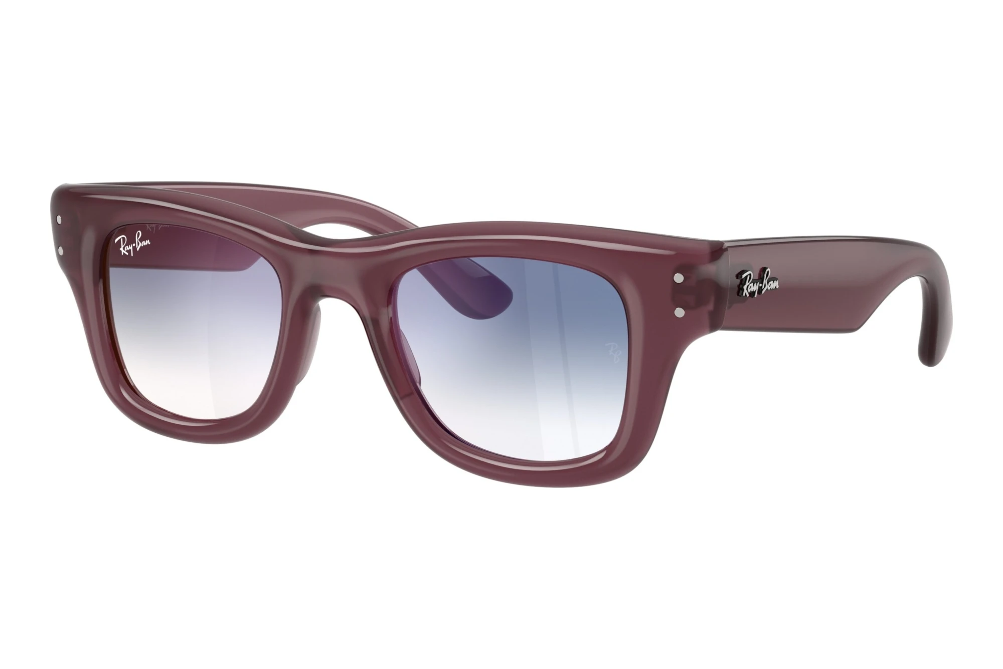 Ray-Ban Kids RJ9240S 7229U0 Clear Gradient Blue Mirror RedTransaprent Violet Ray-Ban Kids RJ9240S 7229U0 Clear Gradient Blue Mirror RedTransaprent Violet
