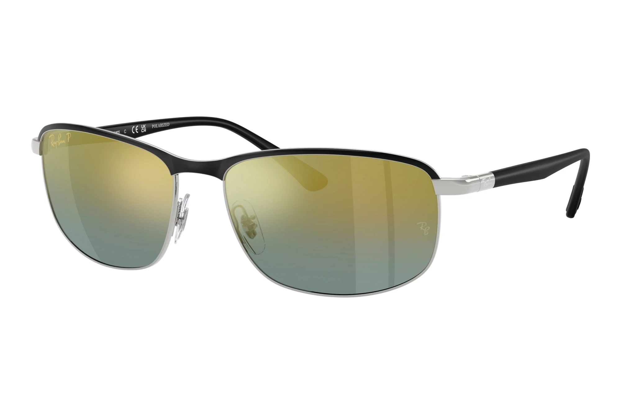Ray-Ban RB3671CH 9144J0 Gradient GoldBlack On Silver Ray-Ban RB3671CH 9144J0 Gradient GoldBlack On Silver