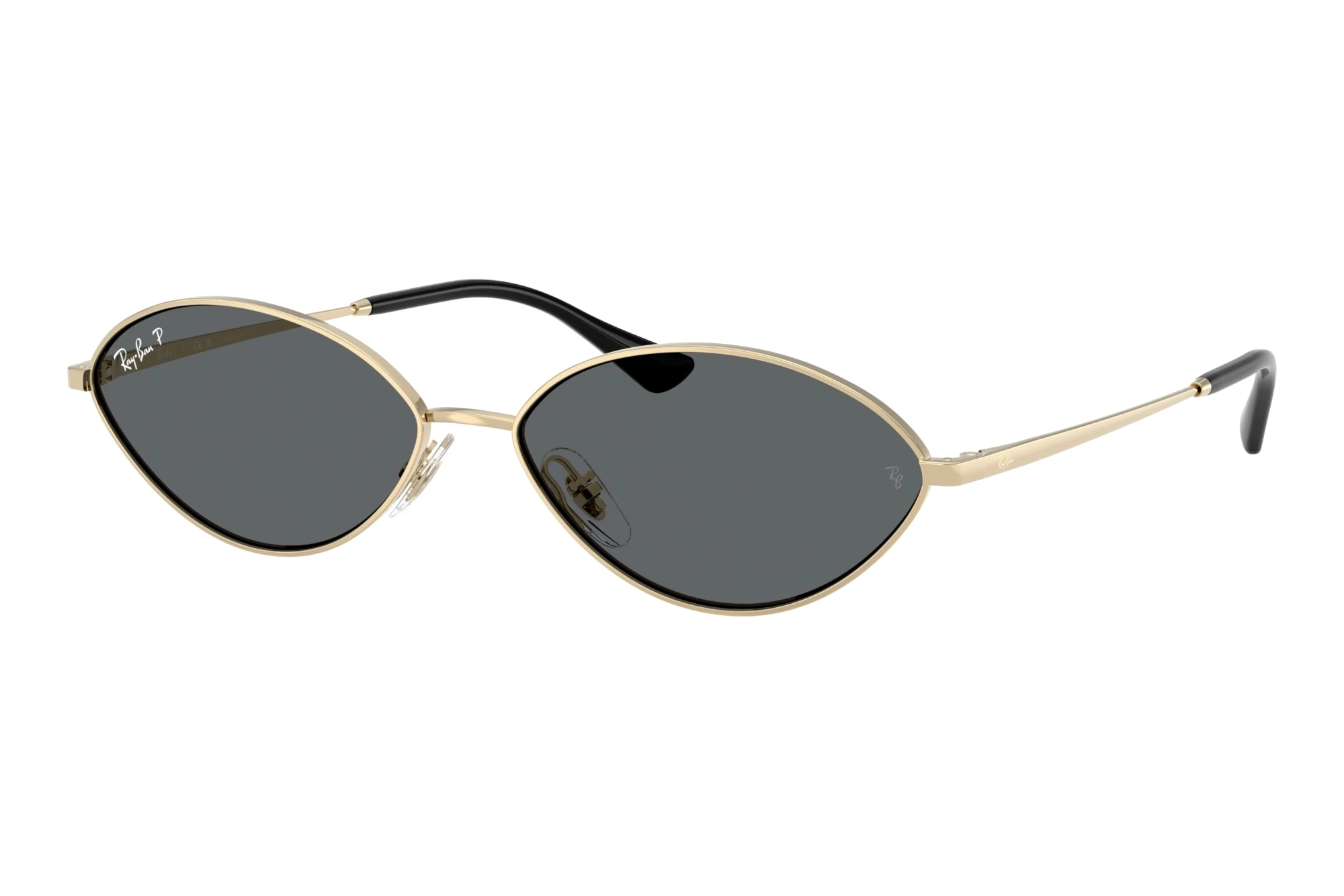 Ray-Ban RB3757 921381 Dark Grey PolarPale Gold Ray-Ban RB3757 921381 Dark Grey PolarPale Gold