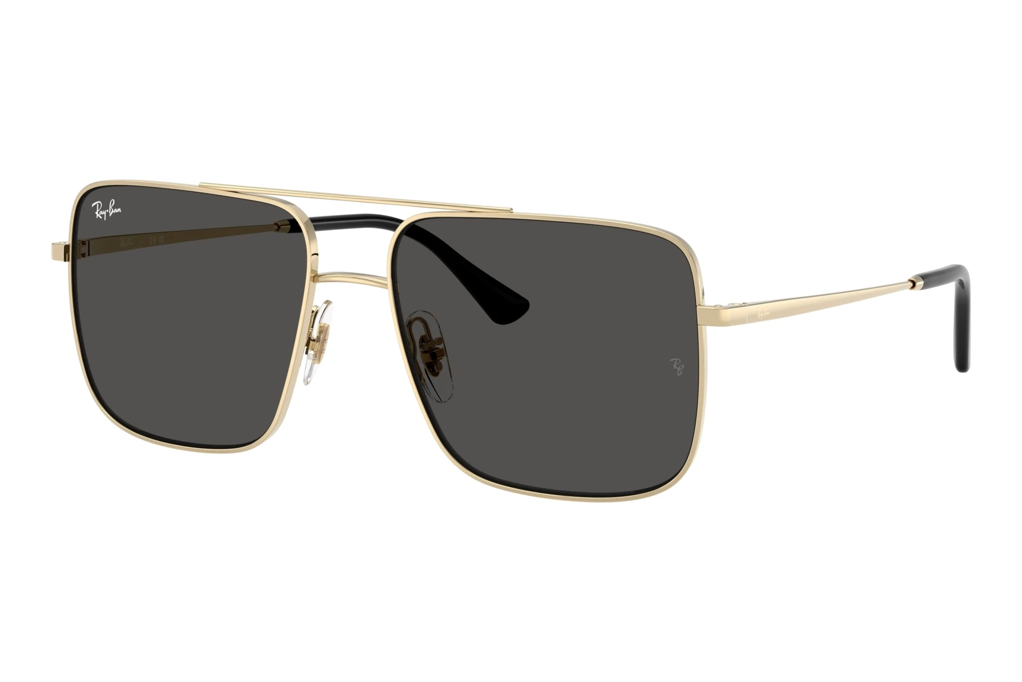 Ray-Ban RB3758 921387 Dark GreyPale Gold Ray-Ban RB3758 921387 Dark GreyPale Gold