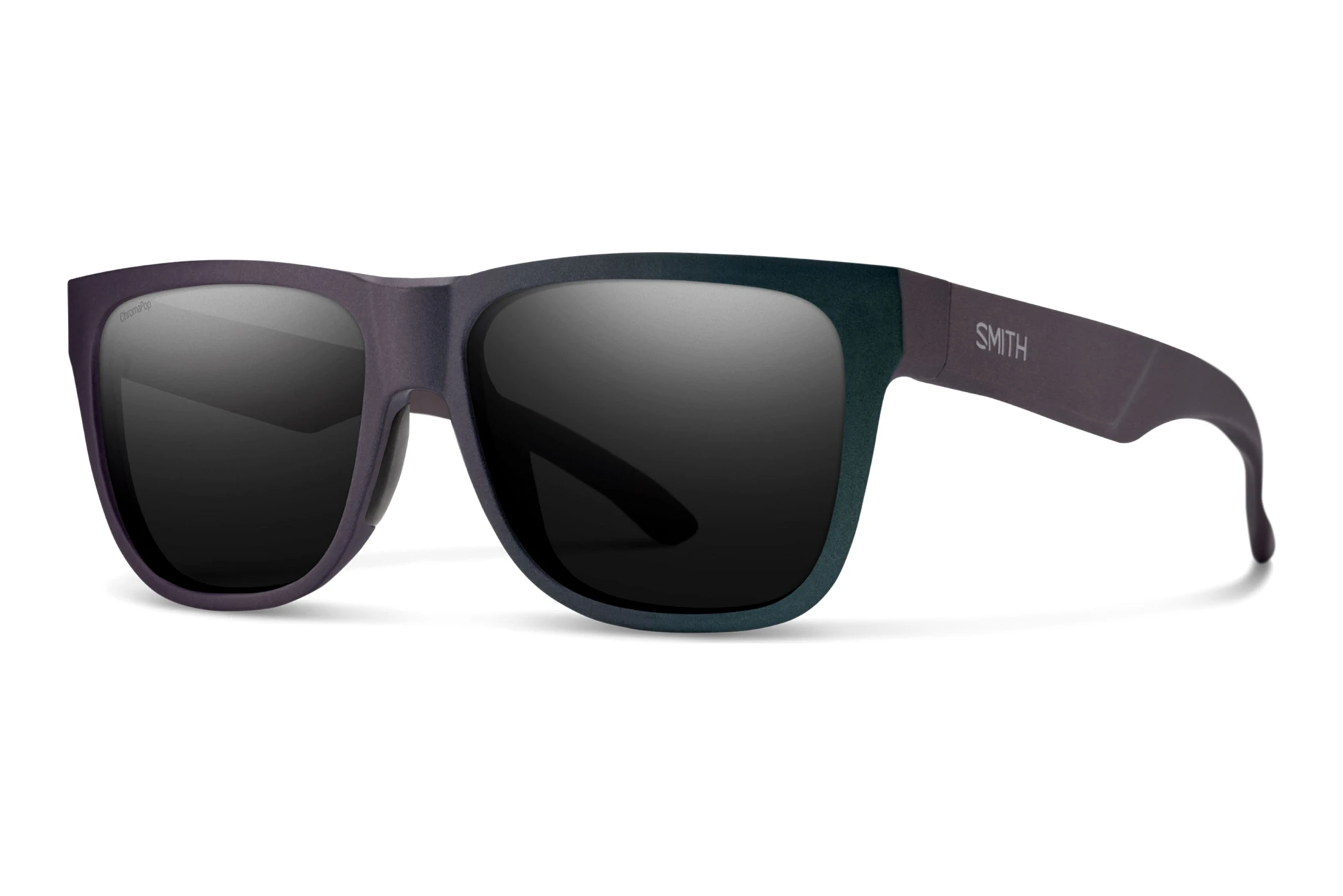 Smith LOWDOWN 2/S DKH/6N GREY POLARIZED CHROMAPOPMATTE PLUM BLACK Smith LOWDOWN 2/S DKH/6N GREY POLARIZED CHROMAPOPMATTE PLUM BLACK