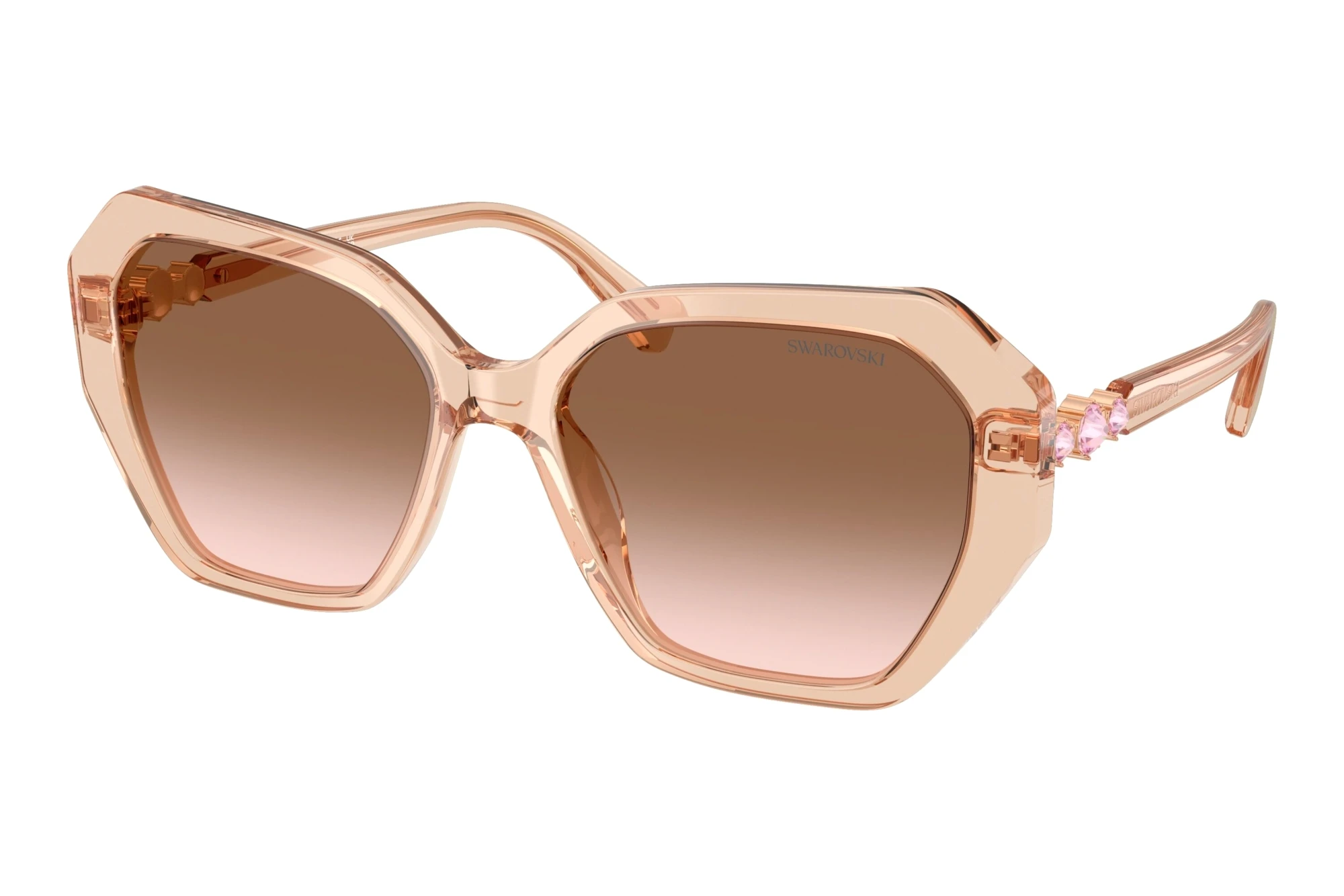 Swarovski SK6017 106313 Gradient BrownTransparent Beige Swarovski SK6017 106313 Gradient BrownTransparent Beige