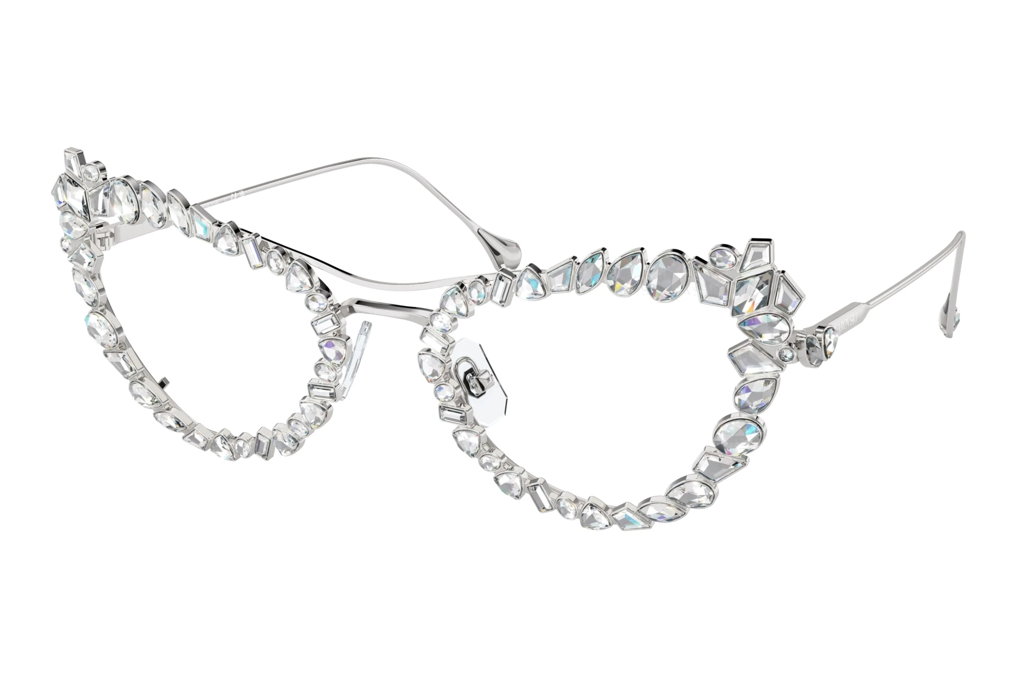 Swarovski SK7011 4001SB Blue-Violet Light FilterSilver Swarovski SK7011 4001SB Blue-Violet Light FilterSilver