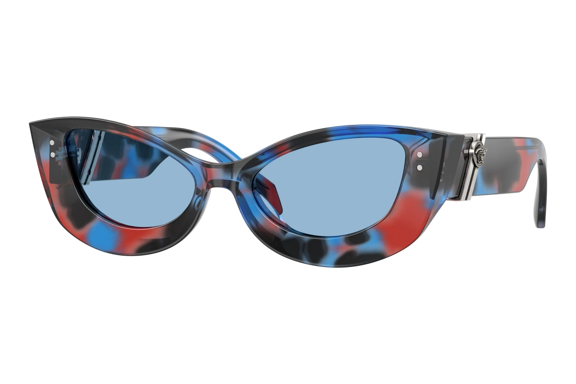 Versace VE4520U 555572 Light BlueBlack/Blue/Red Havana Versace VE4520U 555572 Light BlueBlack/Blue/Red Havana