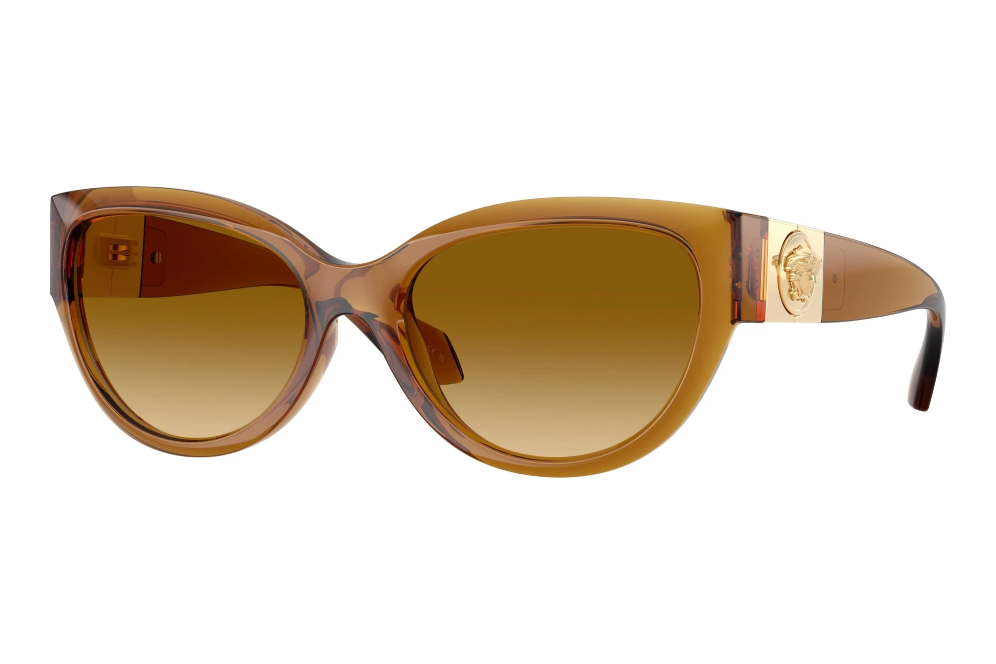 Versace VE4524U 53472L Yellow Gradient BrownTransparent Honey Versace VE4524U 53472L Yellow Gradient BrownTransparent Honey