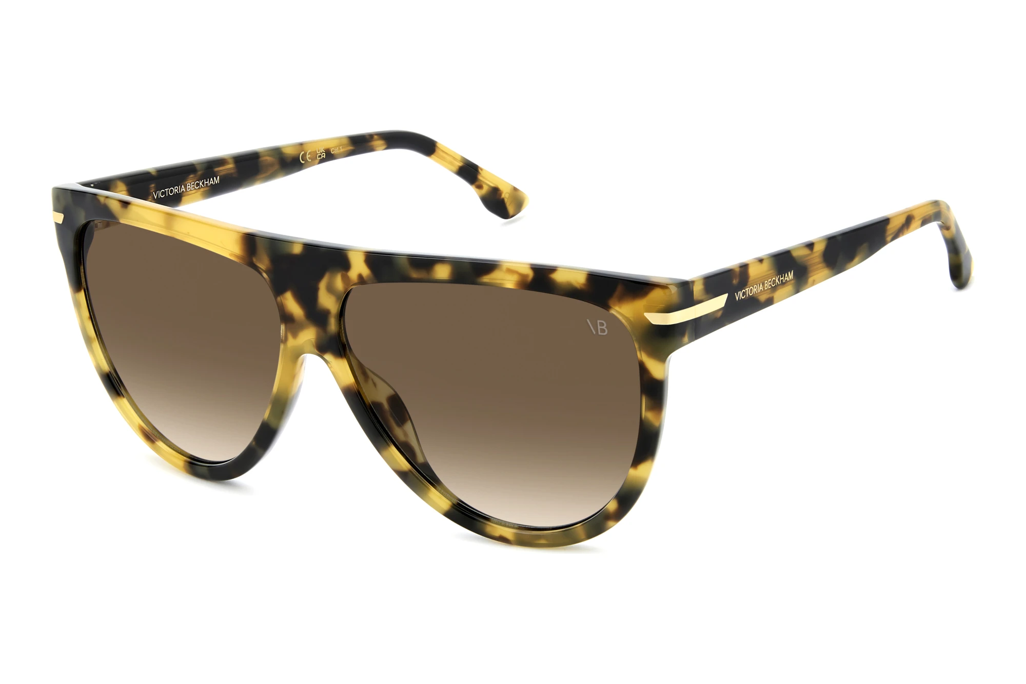 Victoria Beckham VB 1004/S EPZ/HA BROWN SHADEDYELLOW HAVANA Victoria Beckham VB 1004/S EPZ/HA BROWN SHADEDYELLOW HAVANA