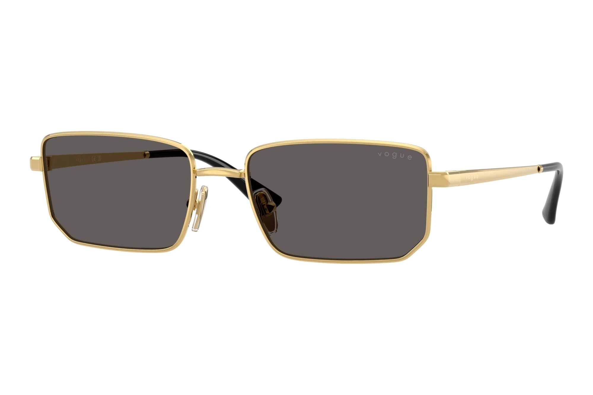 Vogue Eyewear VO4352S 280/87 Black SmokeGold Vogue Eyewear VO4352S 280/87 Black SmokeGold