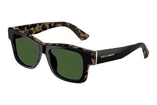 Dolce & Gabbana DG4515 340471 Dark GreenBlack On Yellow Havana