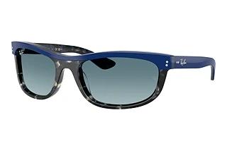 Ray-Ban RB2489 14453M Blue Gradient GreyBlue On Havana