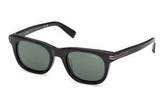 Zegna EZ0281 01R grün polarieisrendGlänzend Schwarz